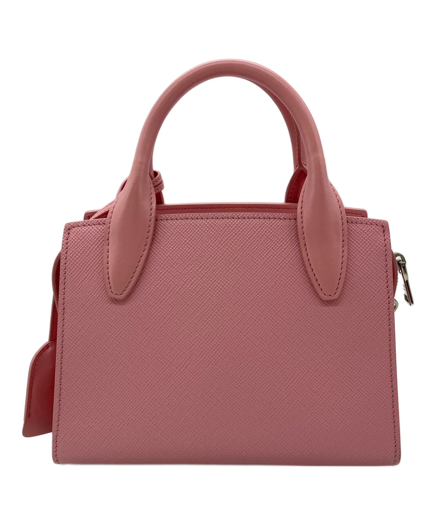 PRADA (プラダ) 2WAYショルダーバッグ/サフィアーノ ピンク 楽天市場】プラダ サフィアーノ ショルダーバッグ レザー ピンク