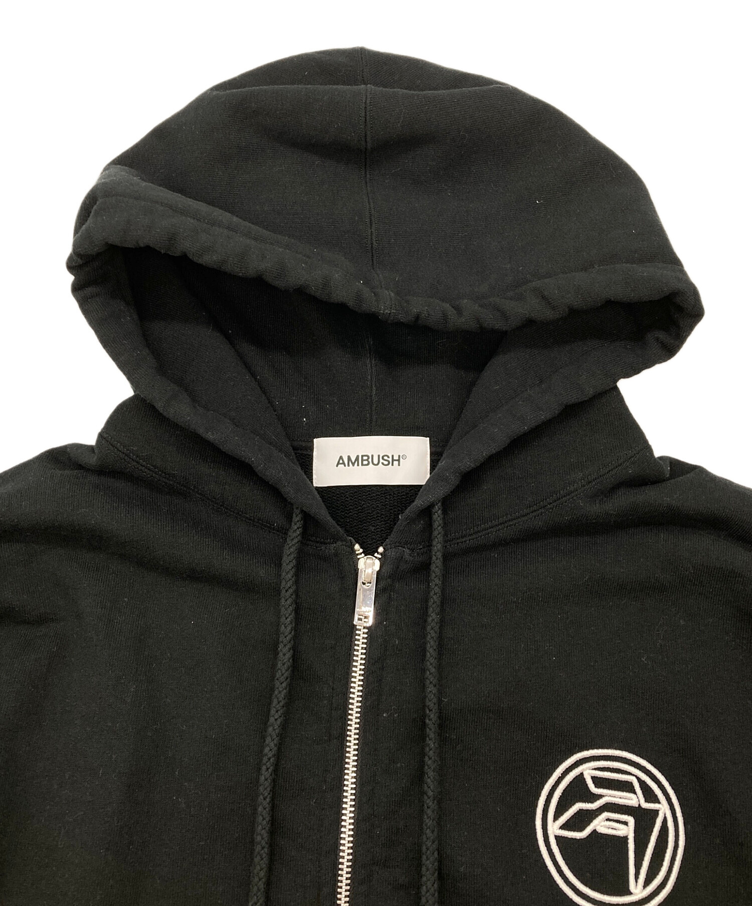 中古・古着通販】AMBUSH (アンブッシュ) ロゴ ジップアップ フーディー