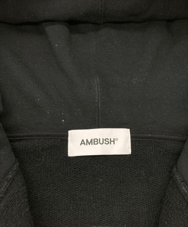 中古・古着通販】AMBUSH (アンブッシュ) ロゴ ジップアップ フーディー