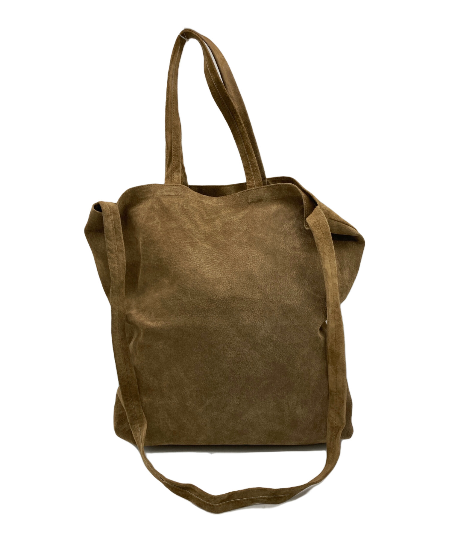 中古・古着通販】DECI (デシ) Suede Tote Bag ブラウン｜ブランド