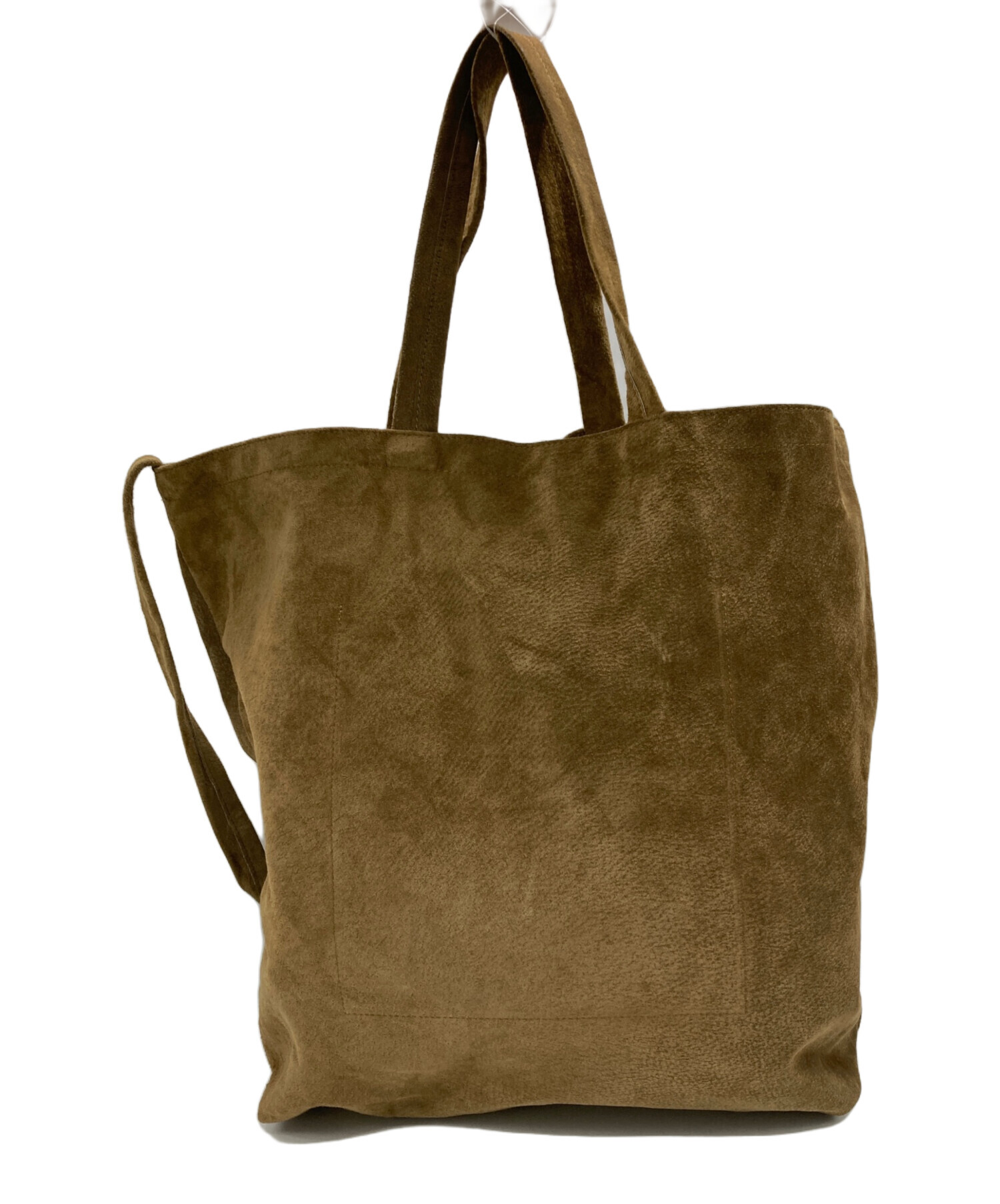 中古・古着通販】DECI (デシ) Suede Tote Bag ブラウン｜ブランド