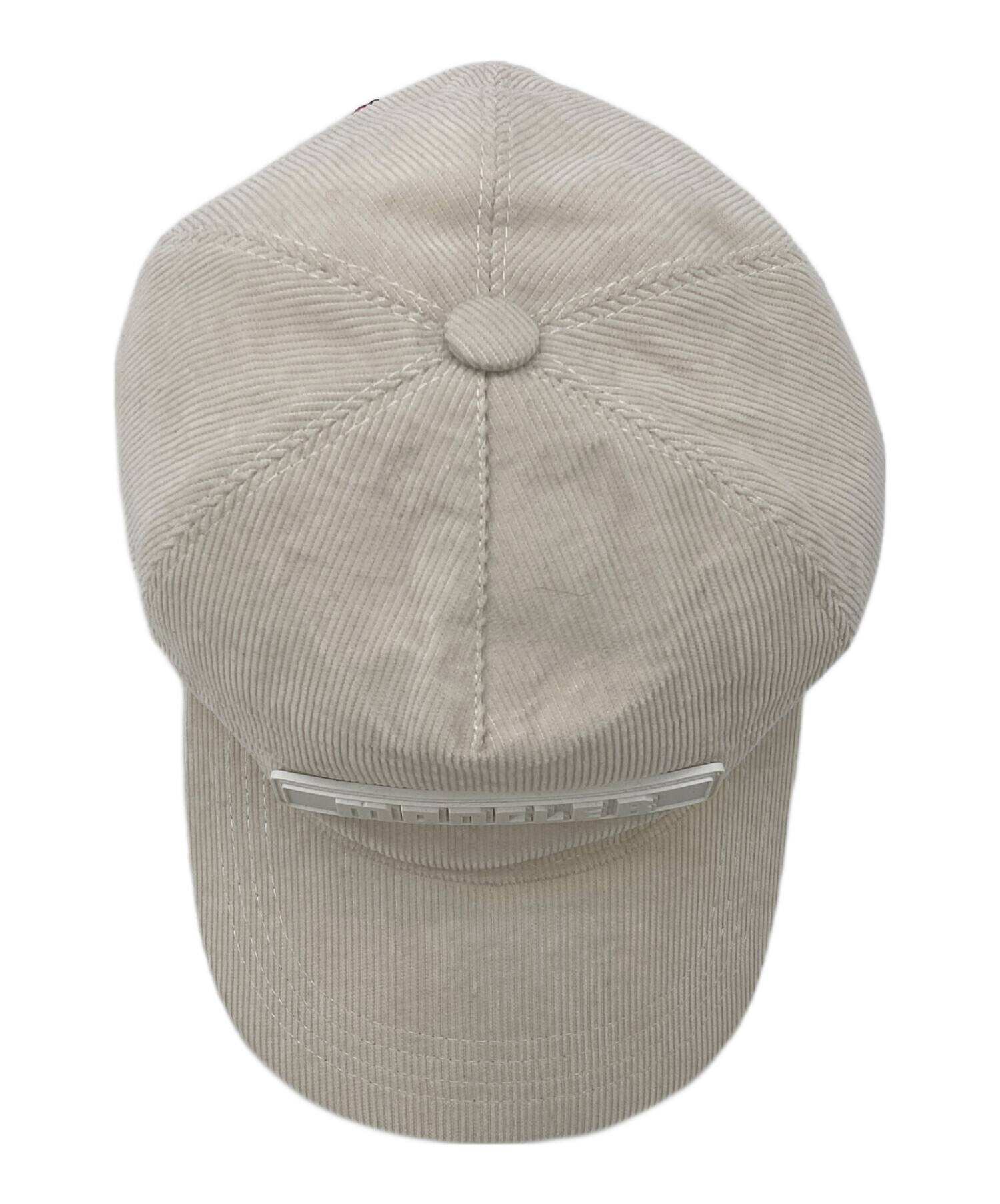 モンクレール　ベージュ　キャップ 中古・古着通販】MONCLER (モンクレール) BRERETTO BASEBALL キャップ