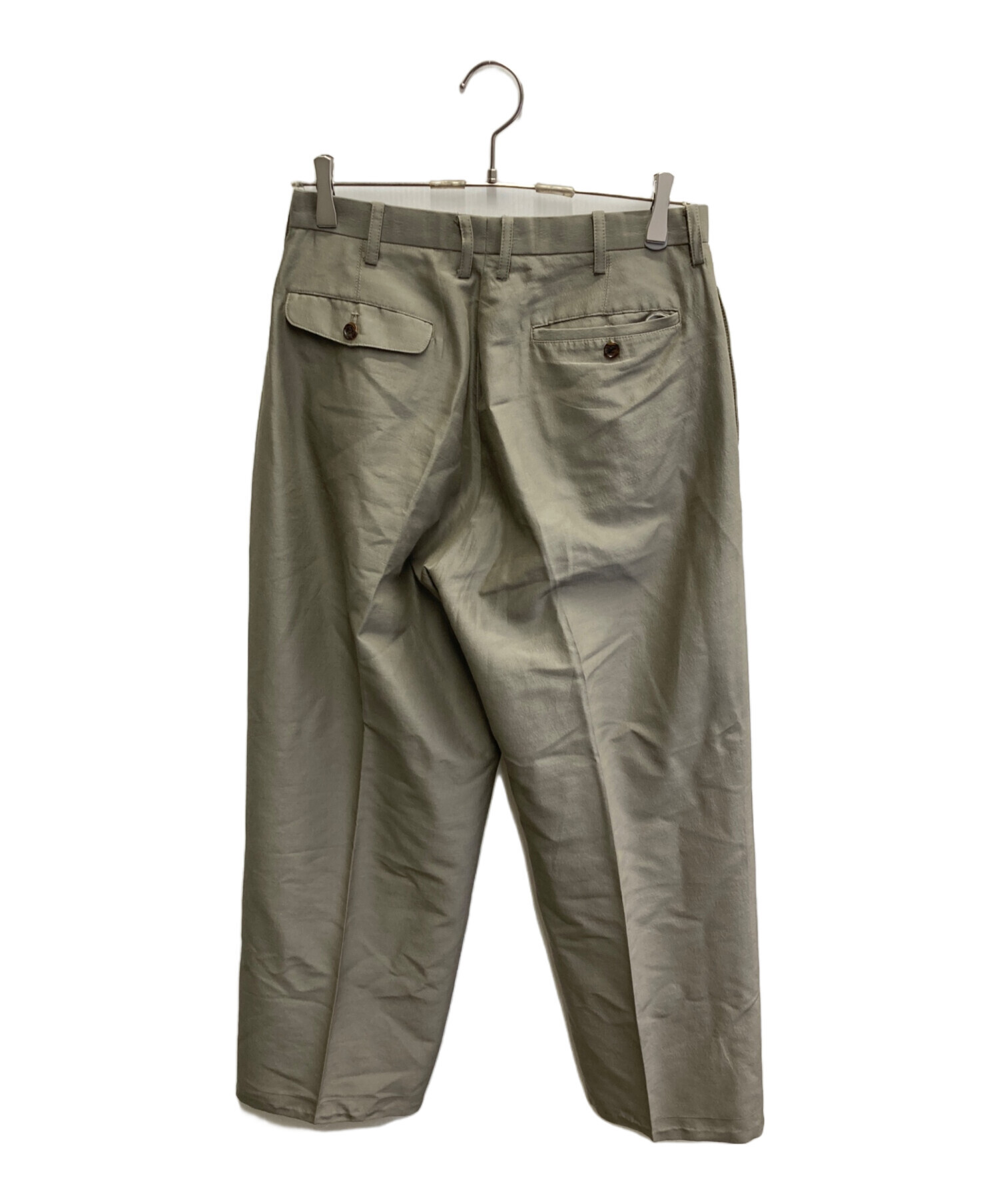 中古・古着通販】seven by seven (セブンバイセブン) IN-TUCK TROUSERS