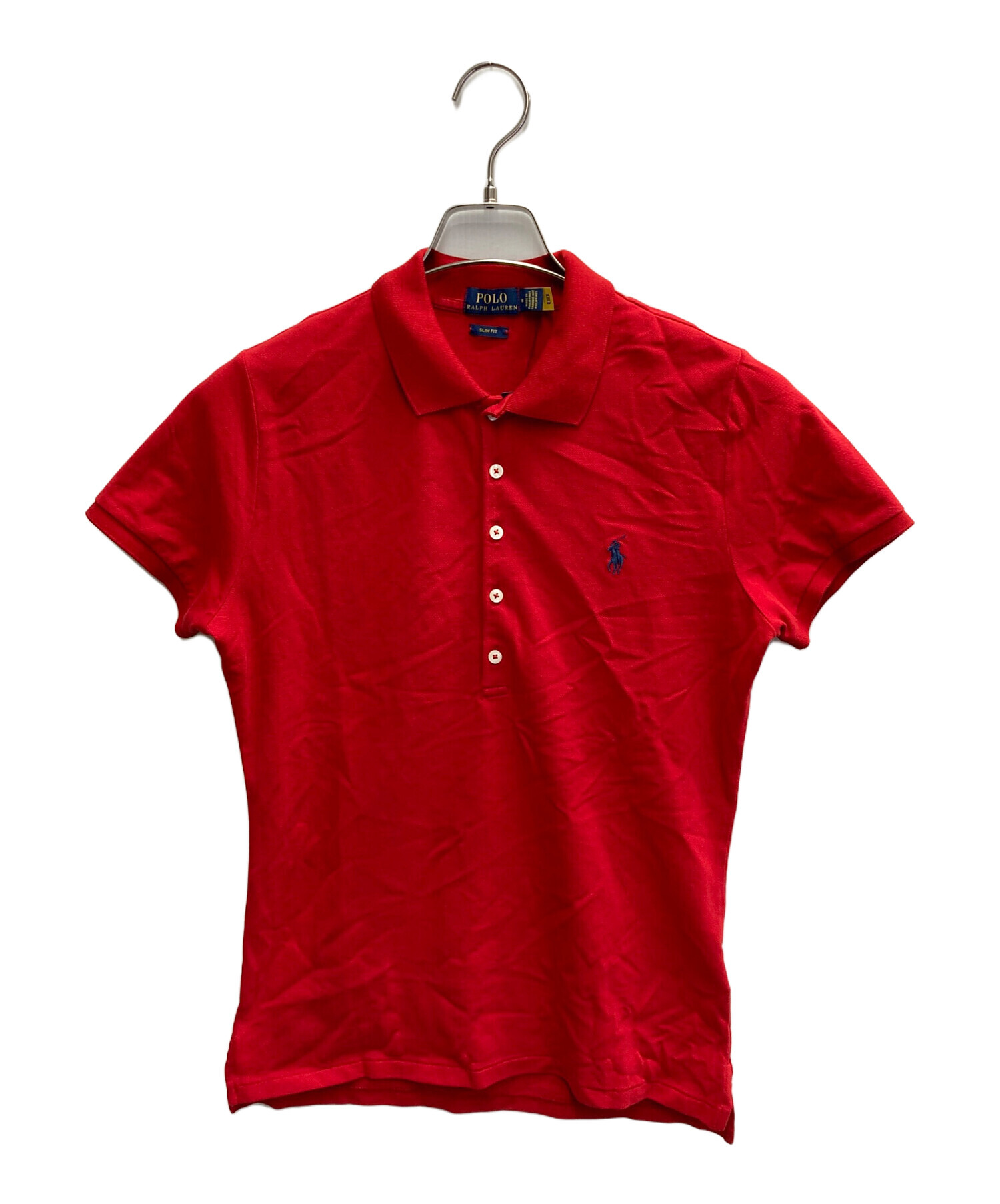 POLO RALPH LAUREN ポロラルフローレン クラッシュ リペア ポロシャツ サイズS/P インディゴ レディース 古着 中古 USED 中古・古着通販】POLO RALPH LAUREN (ポロ・ラルフローレン