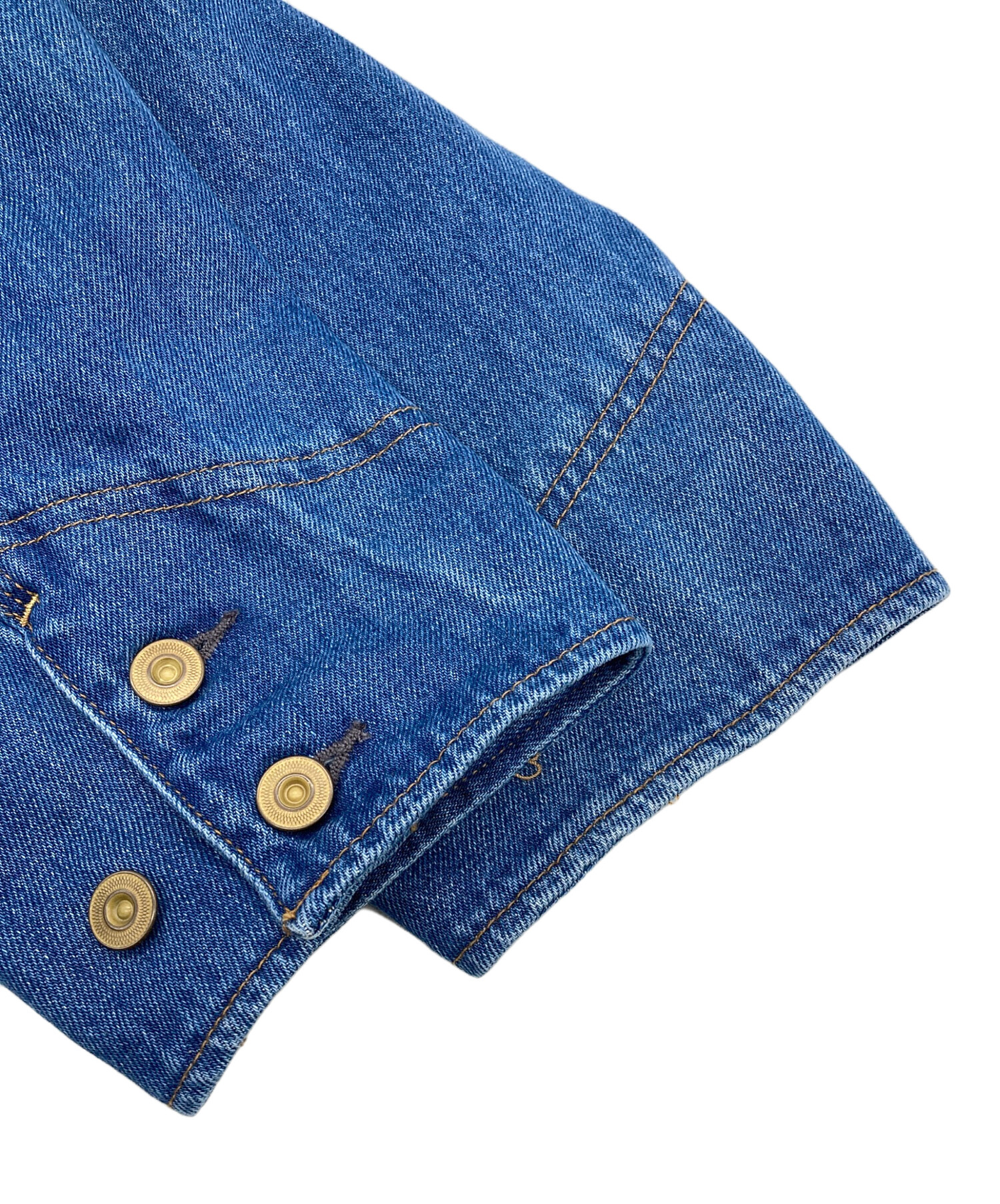 FUCT SSDD デニム カバーオール M ファクト 刺繍 インディゴ Work of Art Kendai 【セール価格】ワークオブアートケンダイ バック