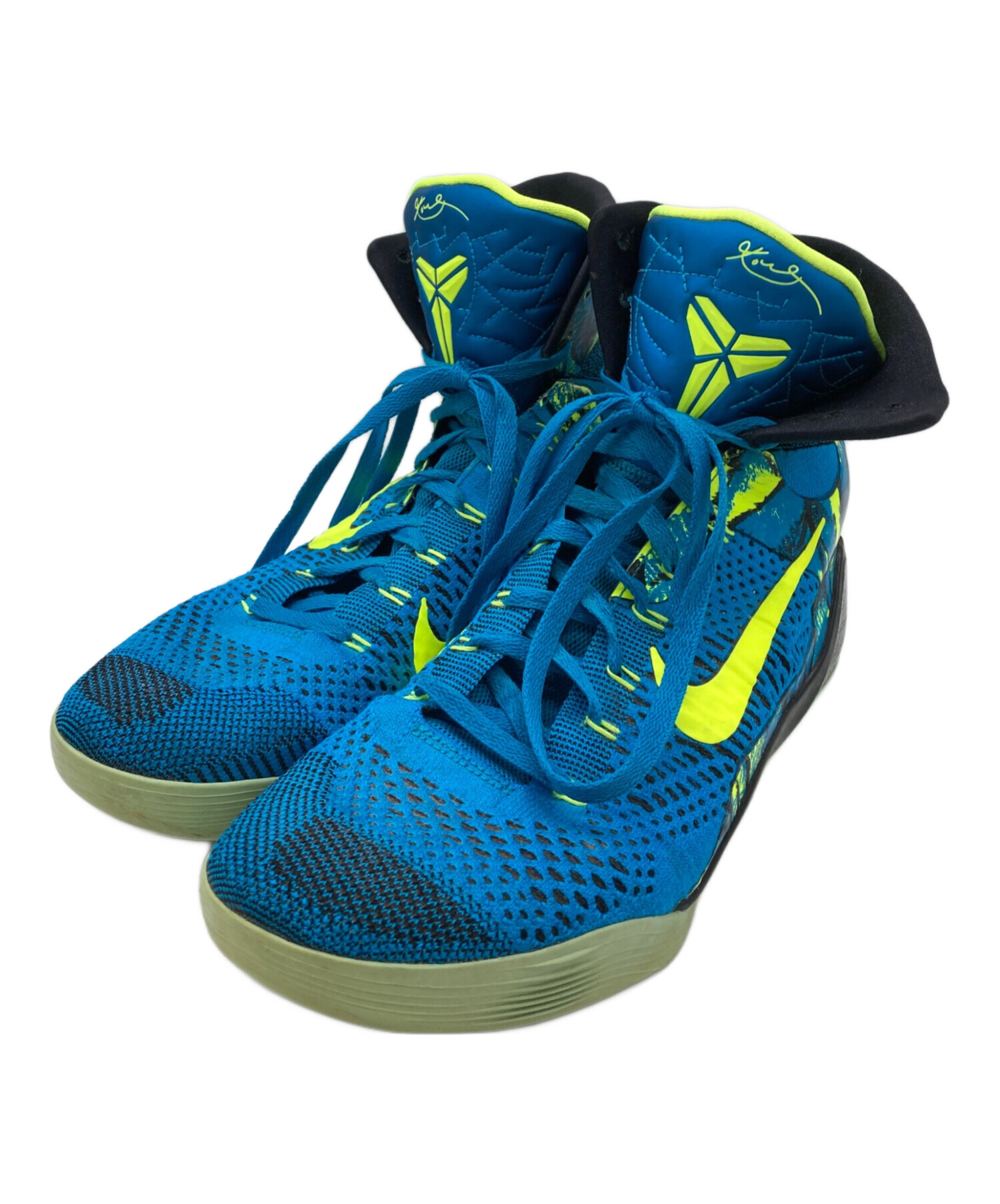 中古・古着通販】NIKE (ナイキ) KOBE IX ELITE 'PERSPECTIVE ブルー