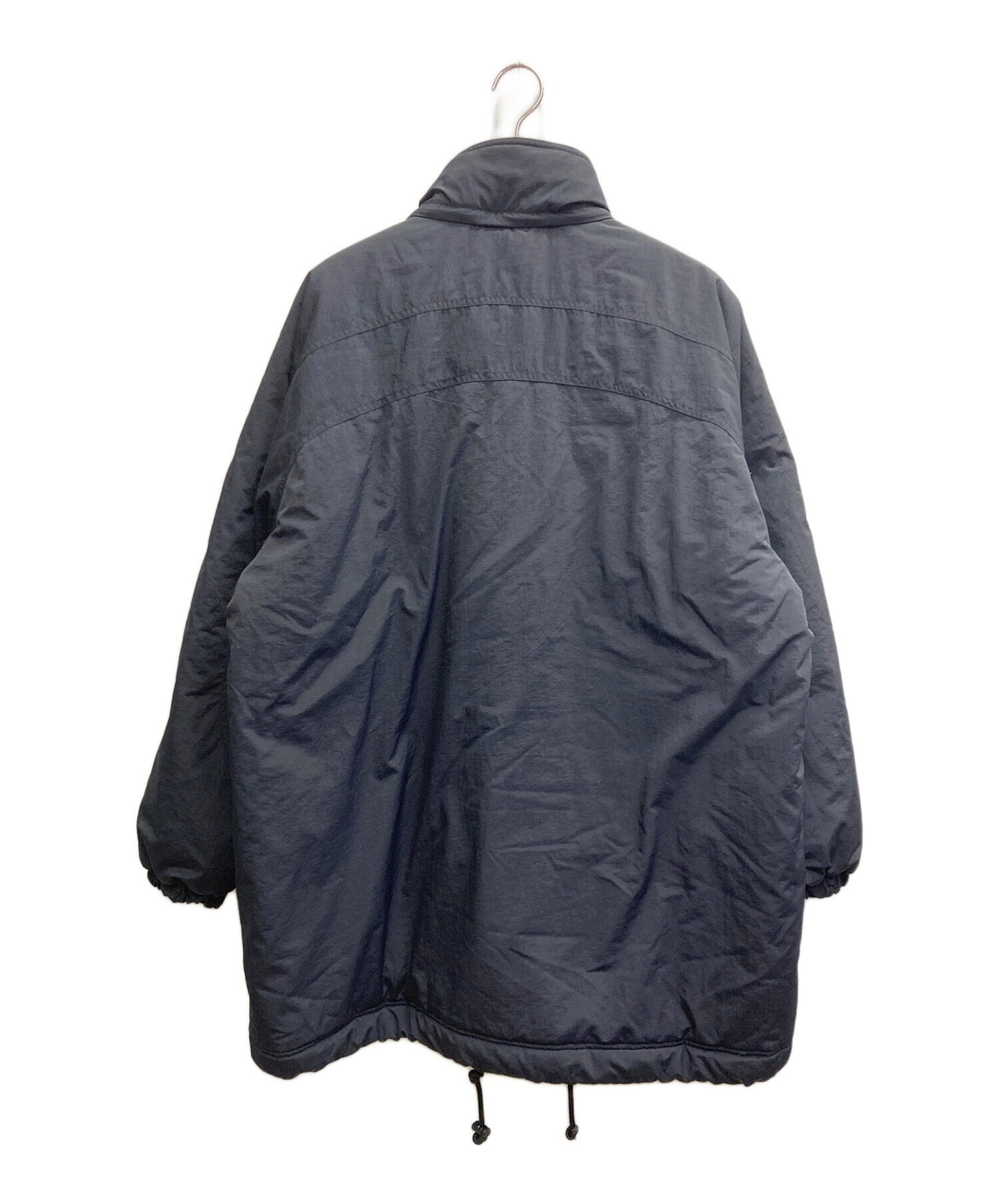 ジャケット・アウター ENNOY PADDED NYLON BENCH COAT BLACK/GRAY PADDED NYLON BENCH COAT (BLACK/GRAY) Lサイズ ENNOY ベンチコート
