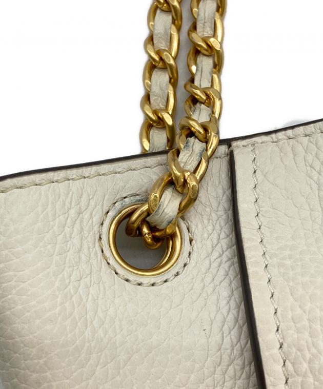 タグチェーンが取れてるのでお安く　　　【TORYBURCH】ブラックコート　　　　　サイズ2 中古・古着通販】TORY BURCH (トリーバーチ) チェーンショルダートート