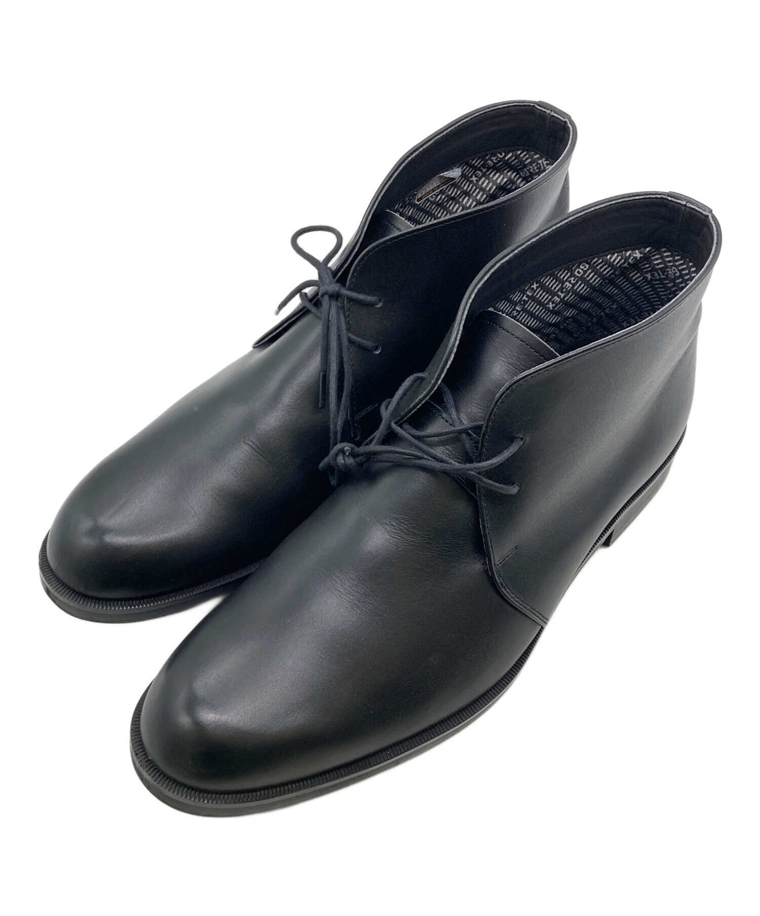 中古・古着通販】REGAL (リーガル) GORE-TEX チャッカブーツ ブラック 中古・古着通販】REGAL (リーガル) GORE-TEX チャッカブーツ ブラック