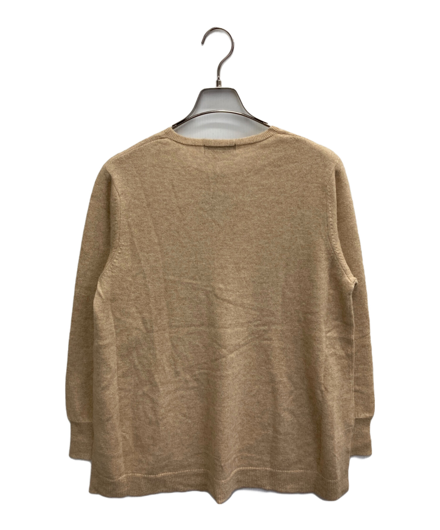 中古・古着通販】natures (ネイチャーズ) ニット ベージュ サイズ:LL
