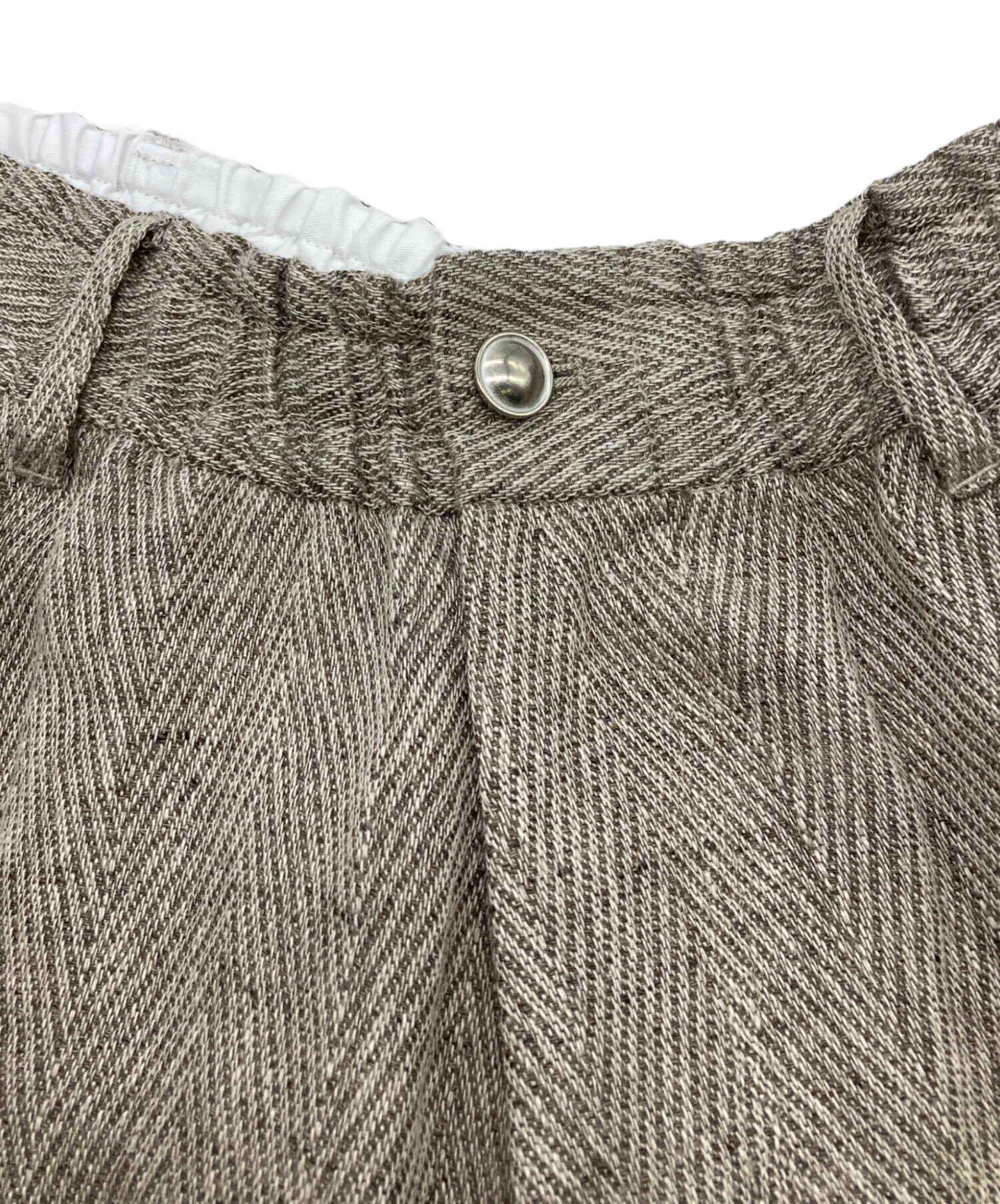 中古・古着通販】sulvam (サルバム) 26SS リネンカーゴボンテージ