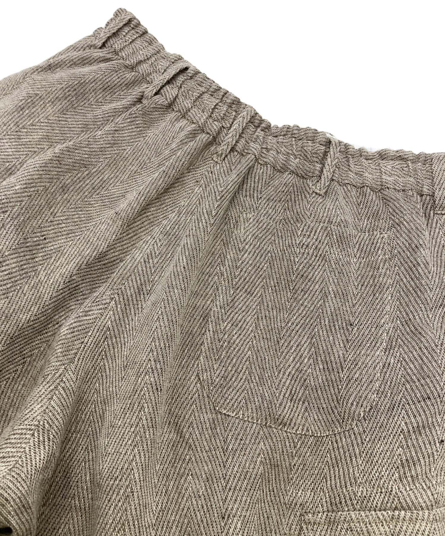 中古・古着通販】sulvam (サルバム) 26SS リネンカーゴボンテージ