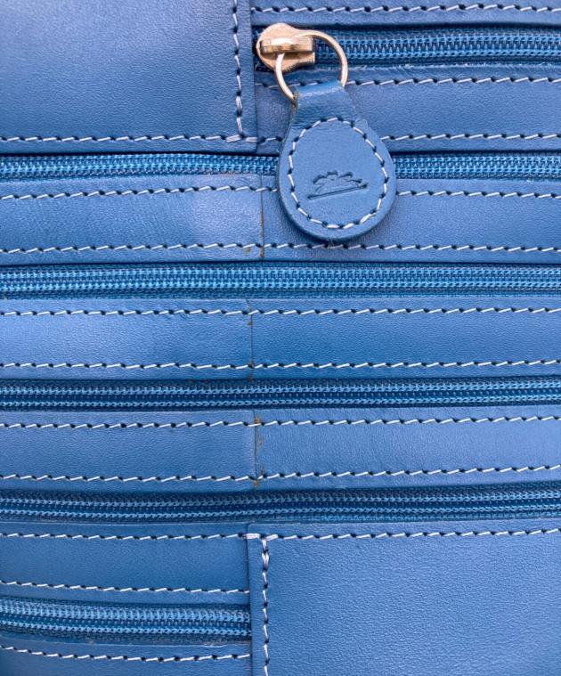 中古・古着通販】LONGCHAMP (ロンシャン) ハンドバッグ ブルー