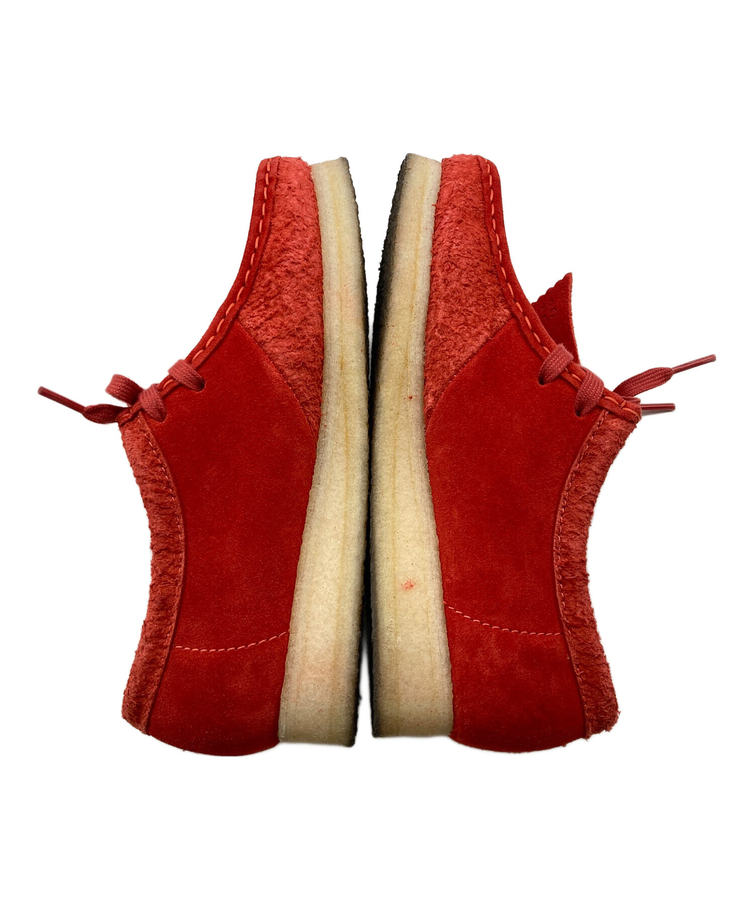 中古・古着通販】CLARKS (クラークス) Wallabee/ワラビーブーツ レッド
