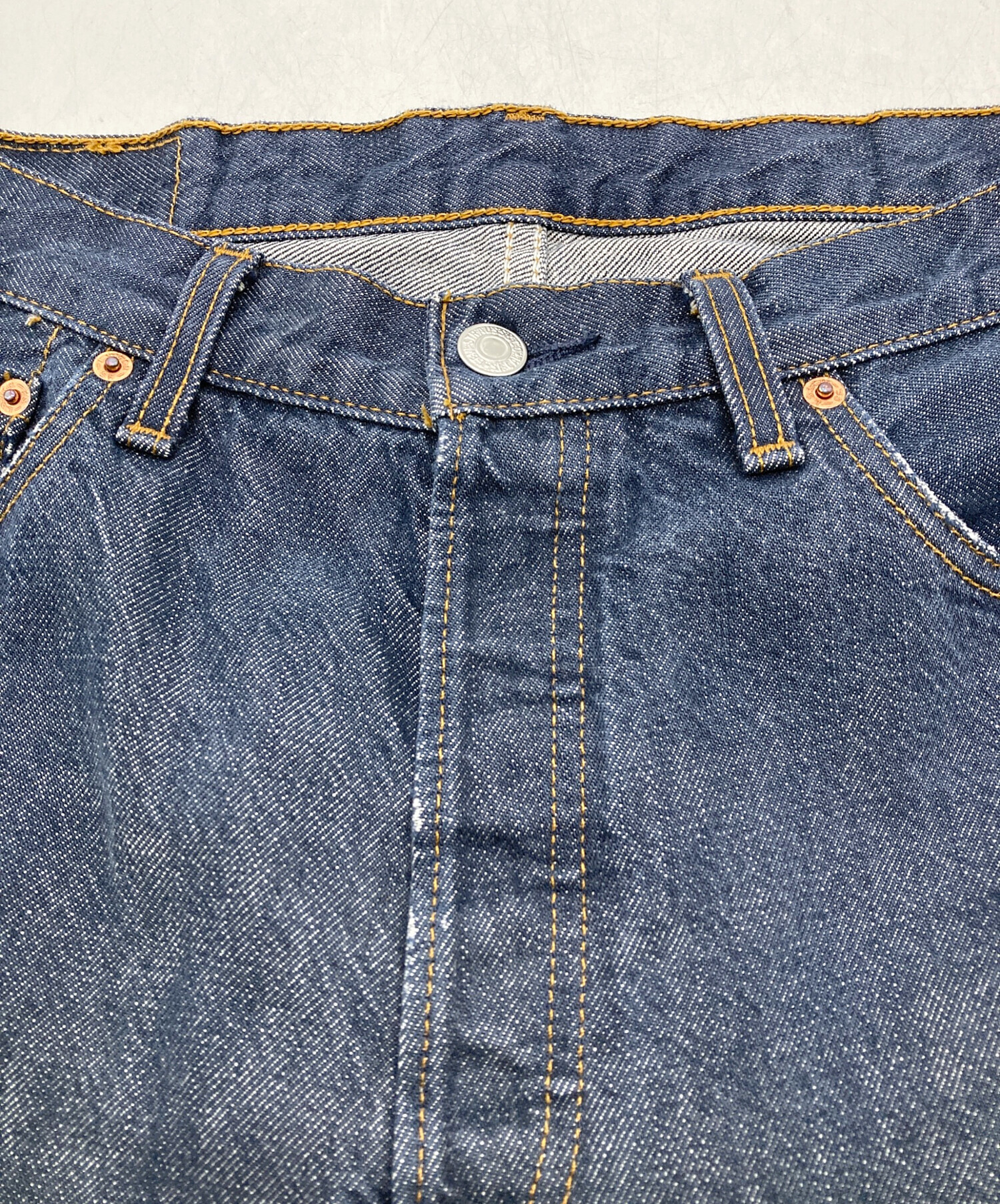 中古・古着通販】LEVI'S (リーバイス) 501デニムパンツ ネイビー