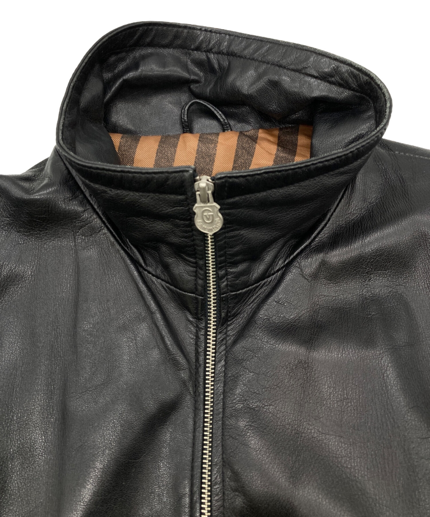 中古・古着通販】GIANNI VALENTINO (ジャンニバレンチノ) ラムレザー