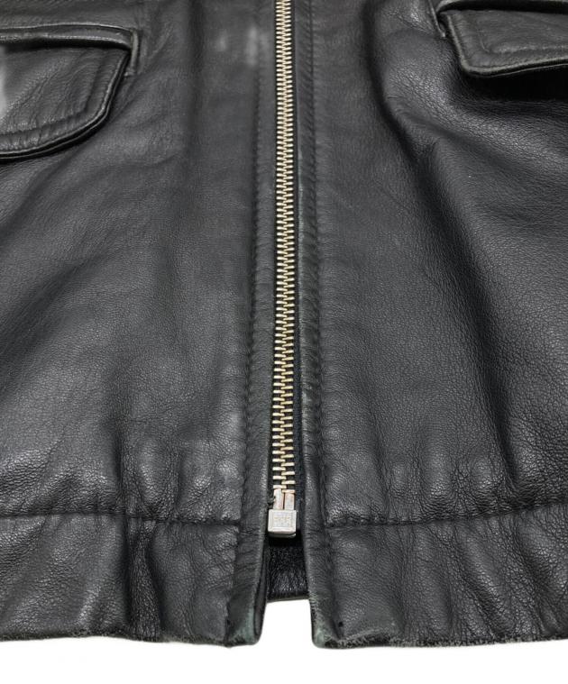 中古・古着通販】GIANNI VALENTINO (ジャンニバレンチノ) ラムレザー