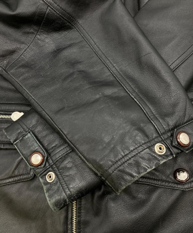 中古・古着通販】GIANNI VALENTINO (ジャンニバレンチノ) ラムレザー