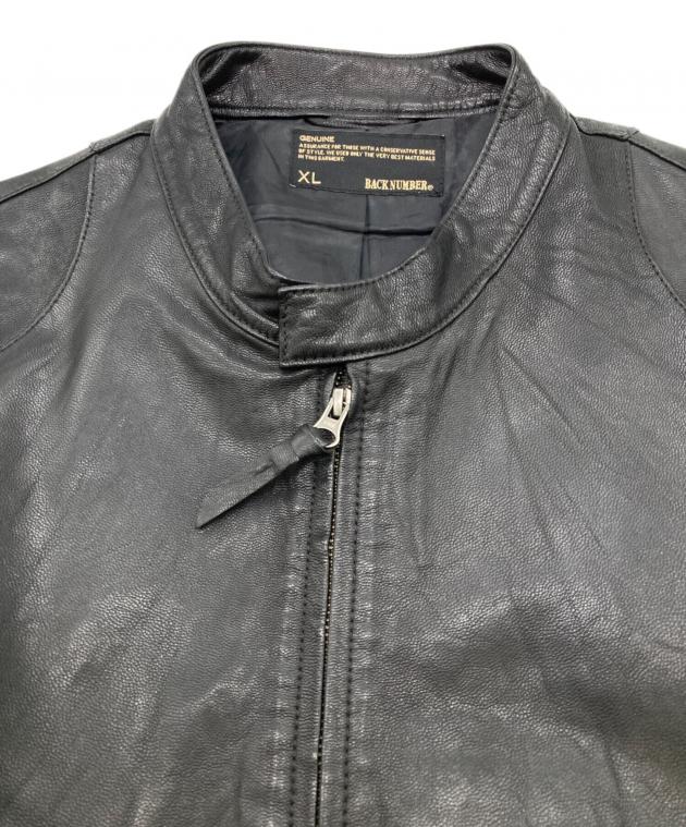中古・古着通販】BACK NUMBER (バックナンバー) レザージャケット