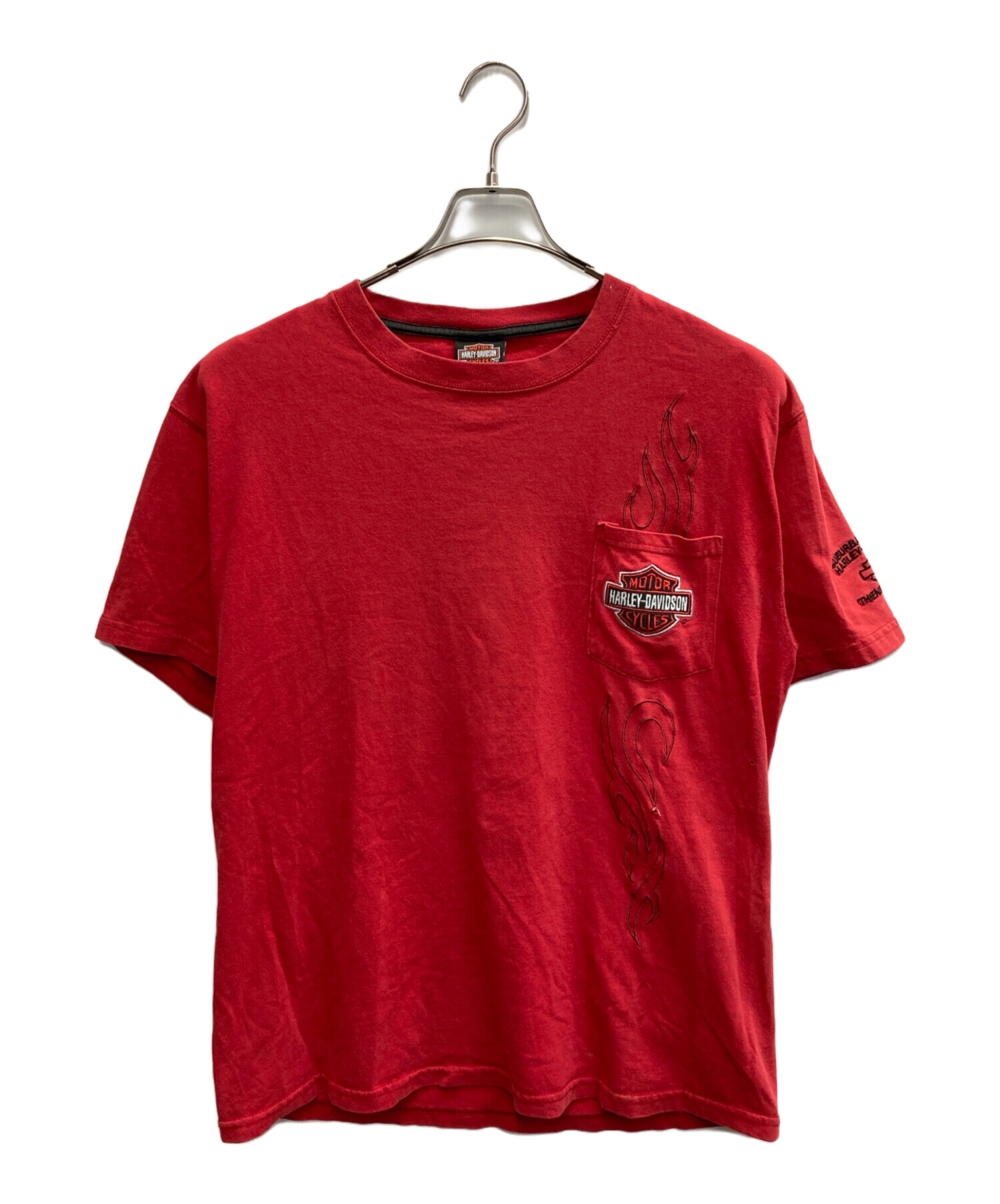 中古・古着通販】HARLEY-DAVIDSON (ハーレーダビッドソン) 刺繍Tシャツ