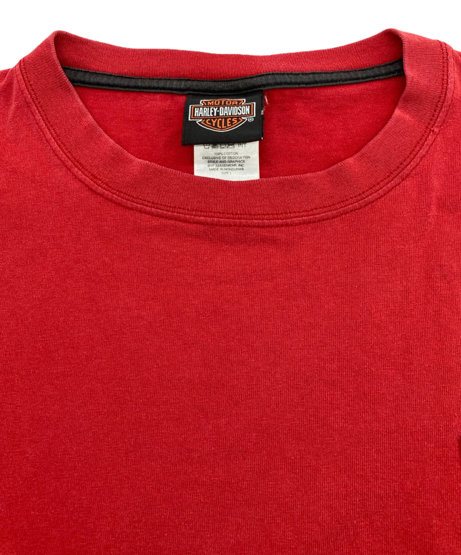 中古・古着通販】HARLEY-DAVIDSON (ハーレーダビッドソン) 刺繍Tシャツ 