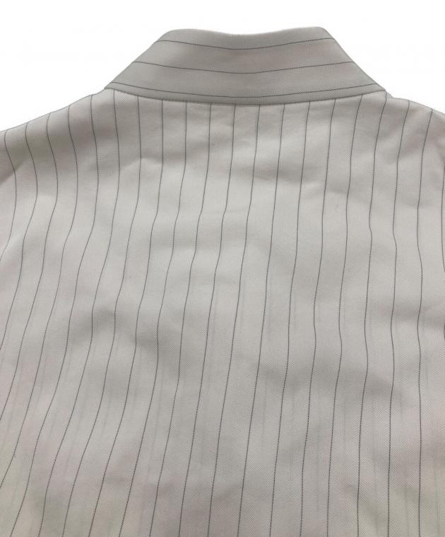 中古・古着通販】Plage (プラージュ) Pin stripeバンドカラーシャツ