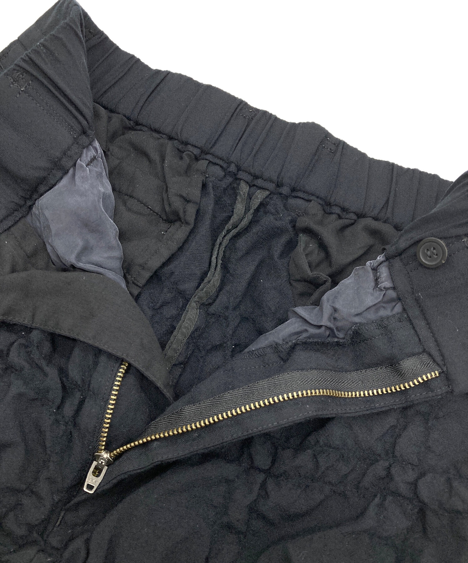 ISSEY MIYAKE MEN wool boucle サルエルパンツ 中古・古着通販】ISSEY MIYAKE MEN (イッセイミヤケメン) ウール