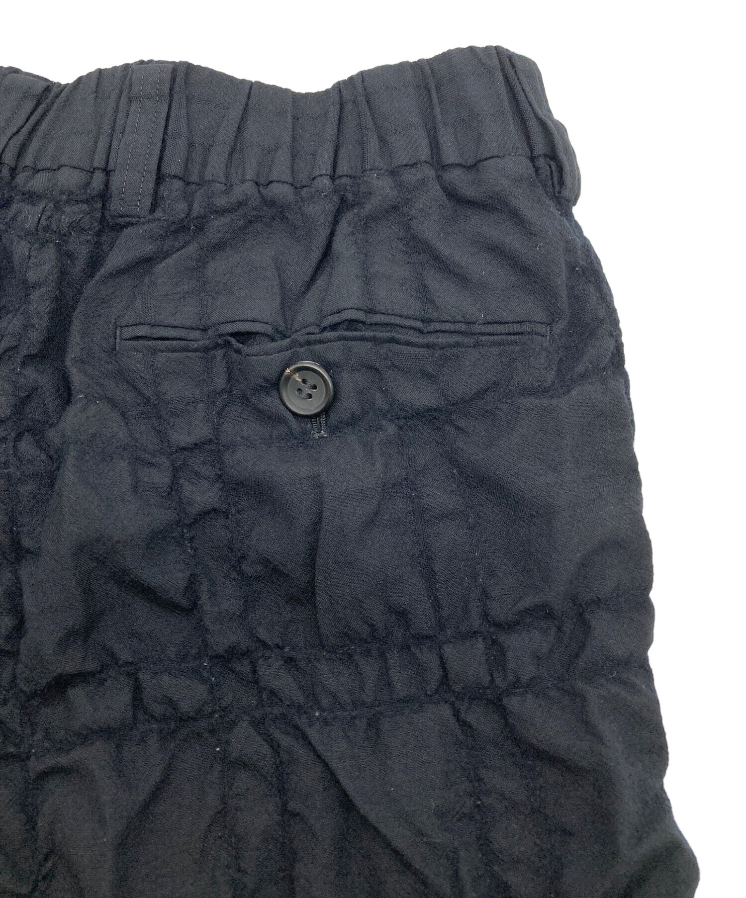 ISSEY MIYAKE MEN wool boucle サルエルパンツ 中古・古着通販】ISSEY MIYAKE MEN (イッセイミヤケメン) ウール