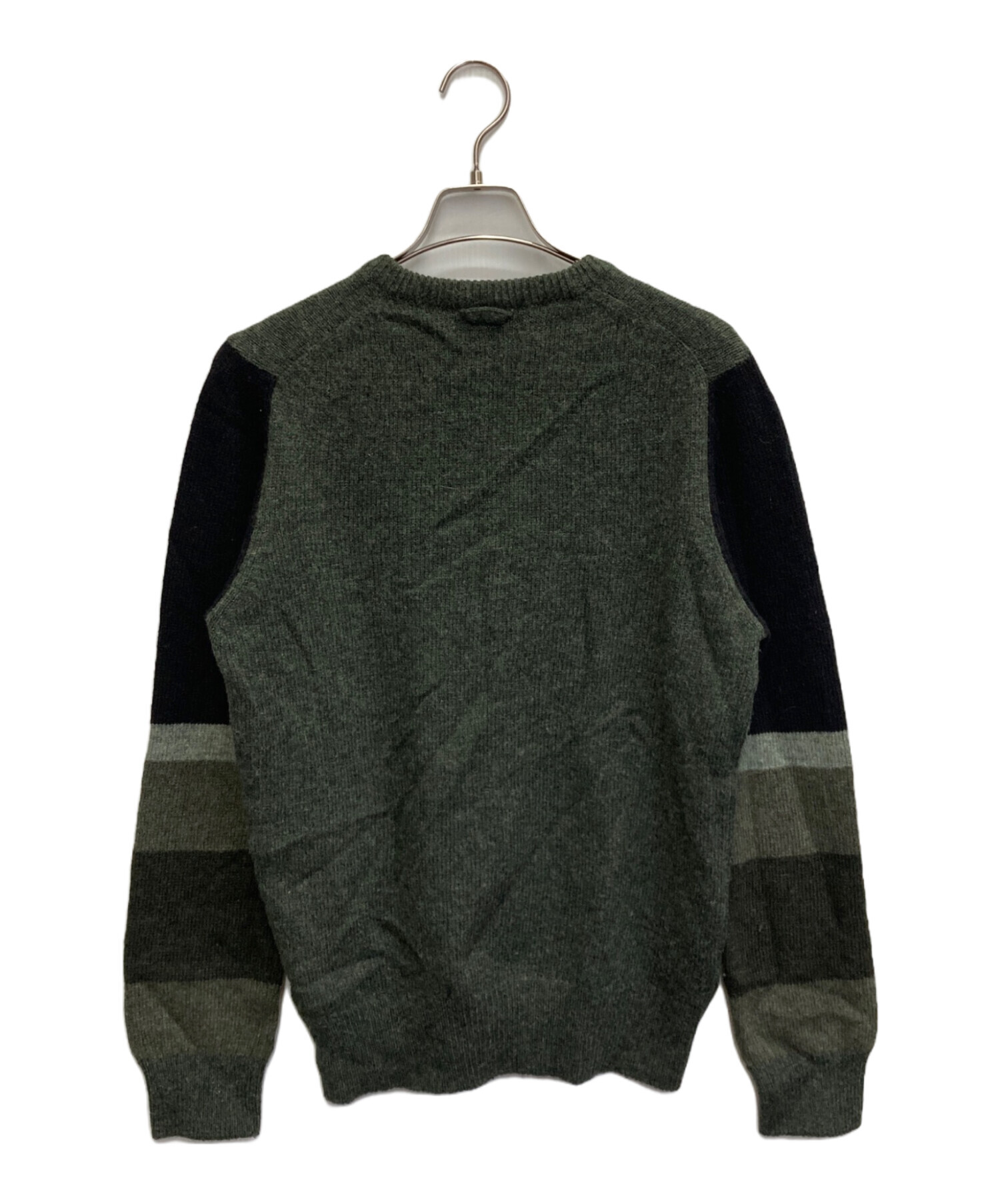 中古・古着通販】FRED PERRY (フレッドペリー) ウールニット グリーン