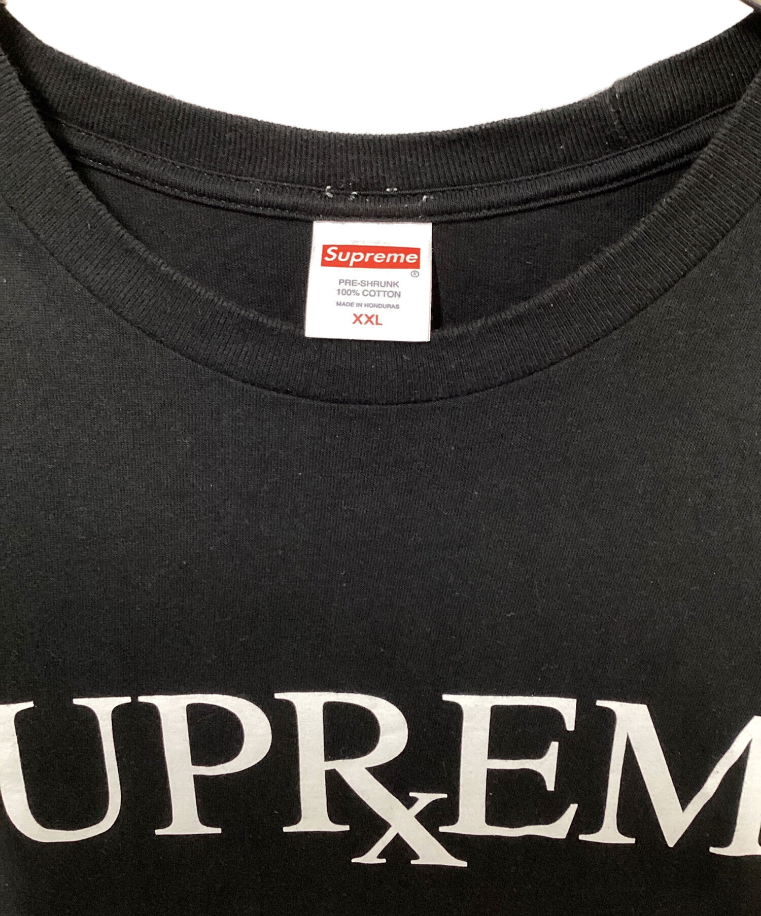 中古・古着通販】SUPREME (シュプリーム) RX TEE ブラック サイズ:XXL 