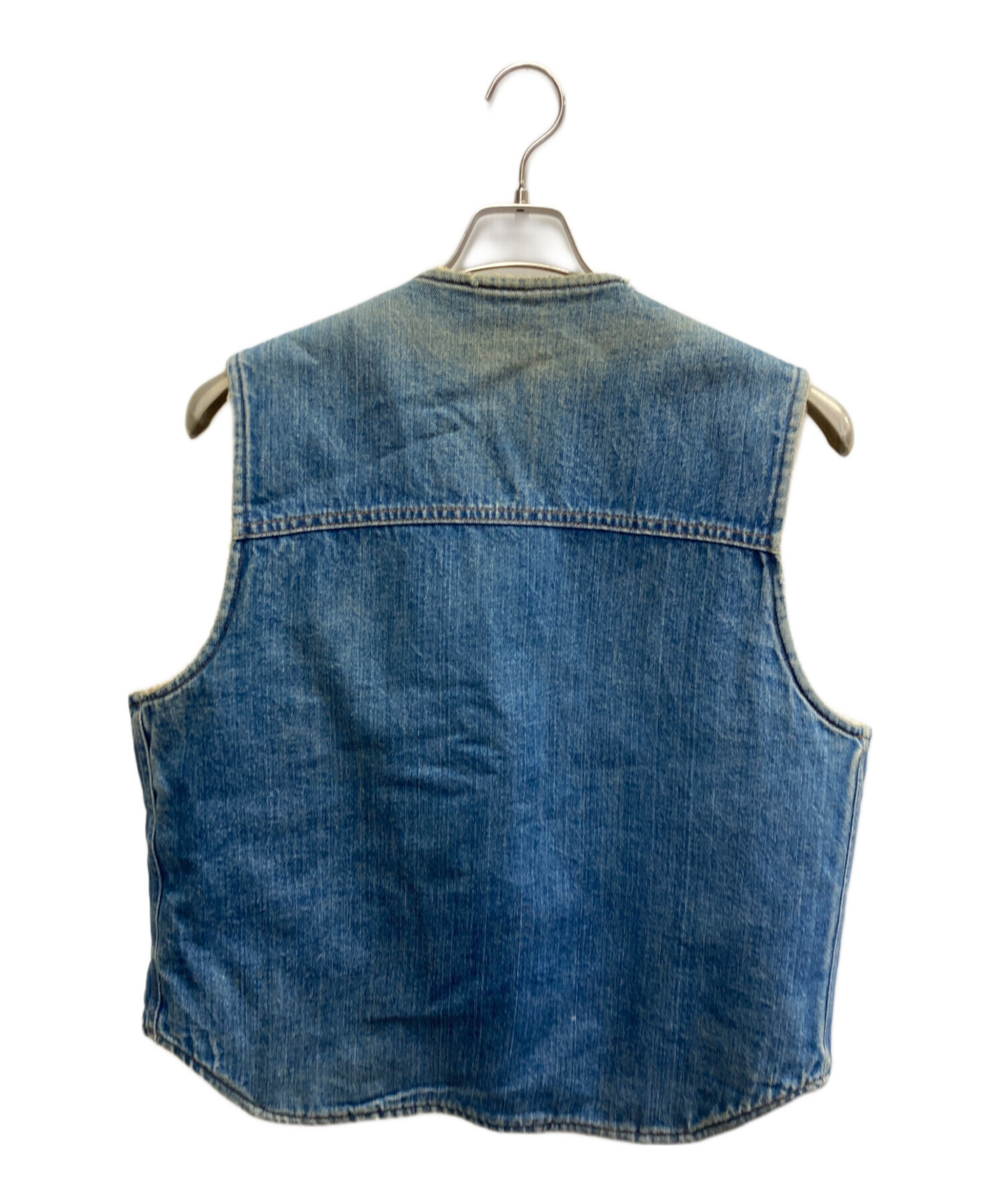 中古・古着通販】CarHartt (カーハート) デニムベスト インディゴ
