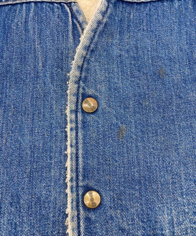 中古・古着通販】CarHartt (カーハート) デニムベスト インディゴ