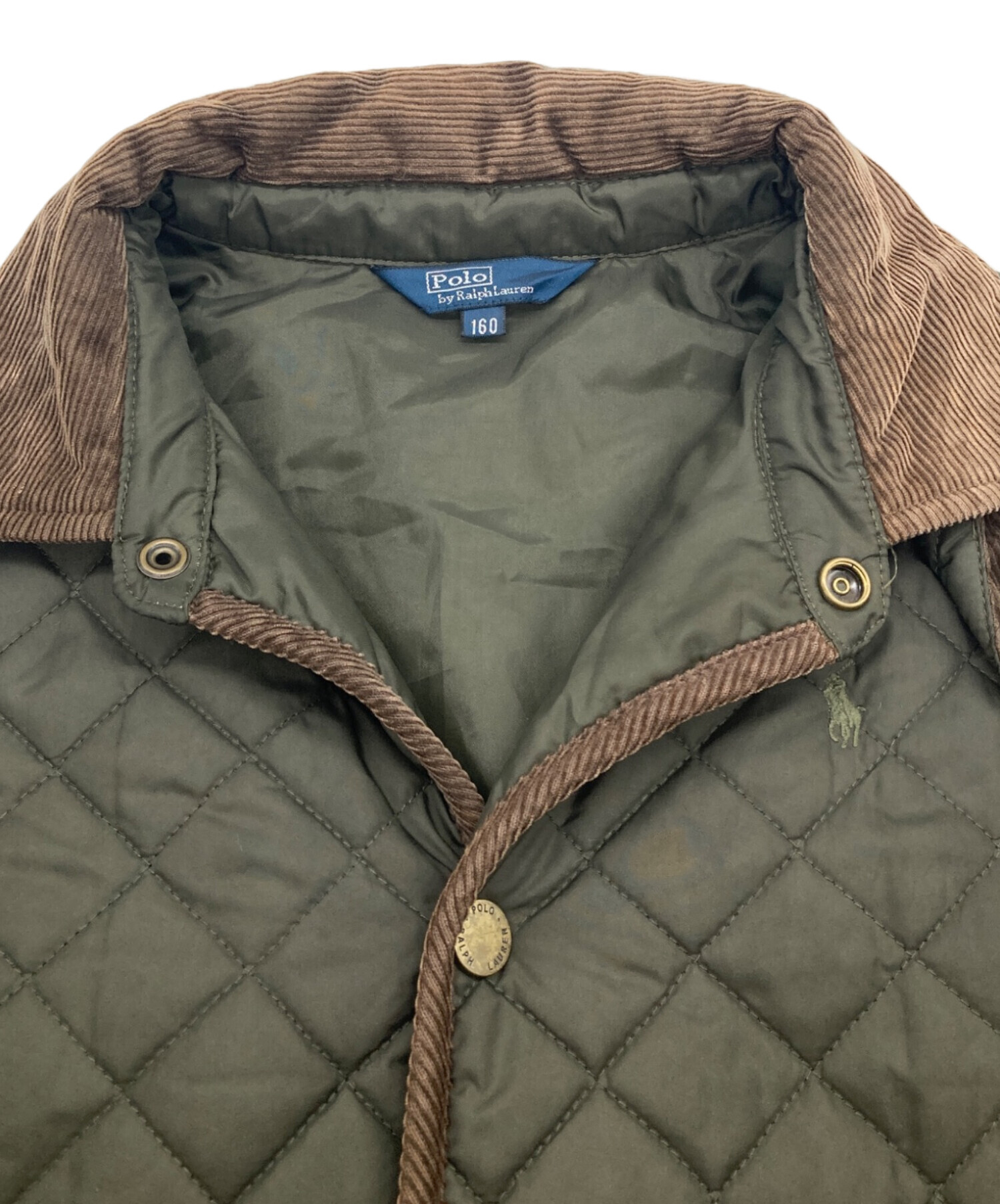 中古・古着通販】RALPH LAUREN (ラルフローレン) キルティングコート
