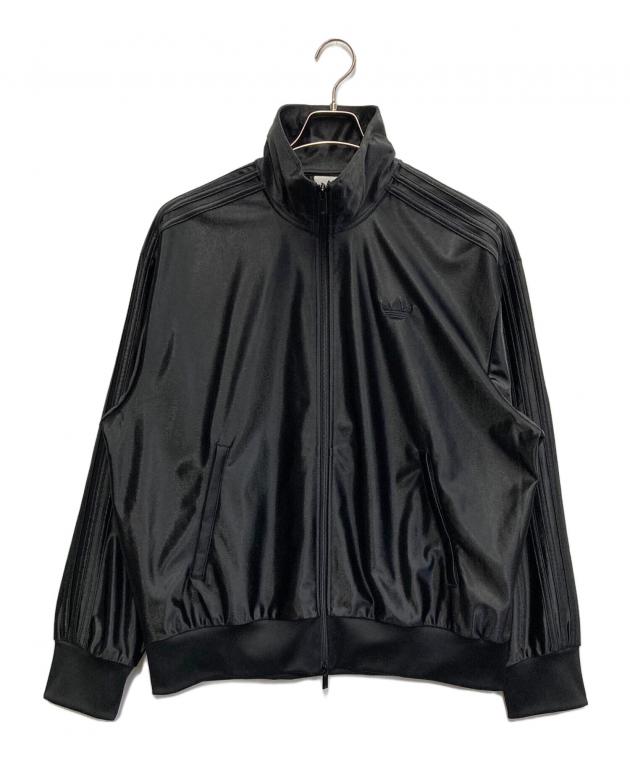  トラックジャケット ファイヤーバード 古着 黒 Mサイズ 中古・古着通販】adidas (アディダス) オーバーサイズ ファイヤー