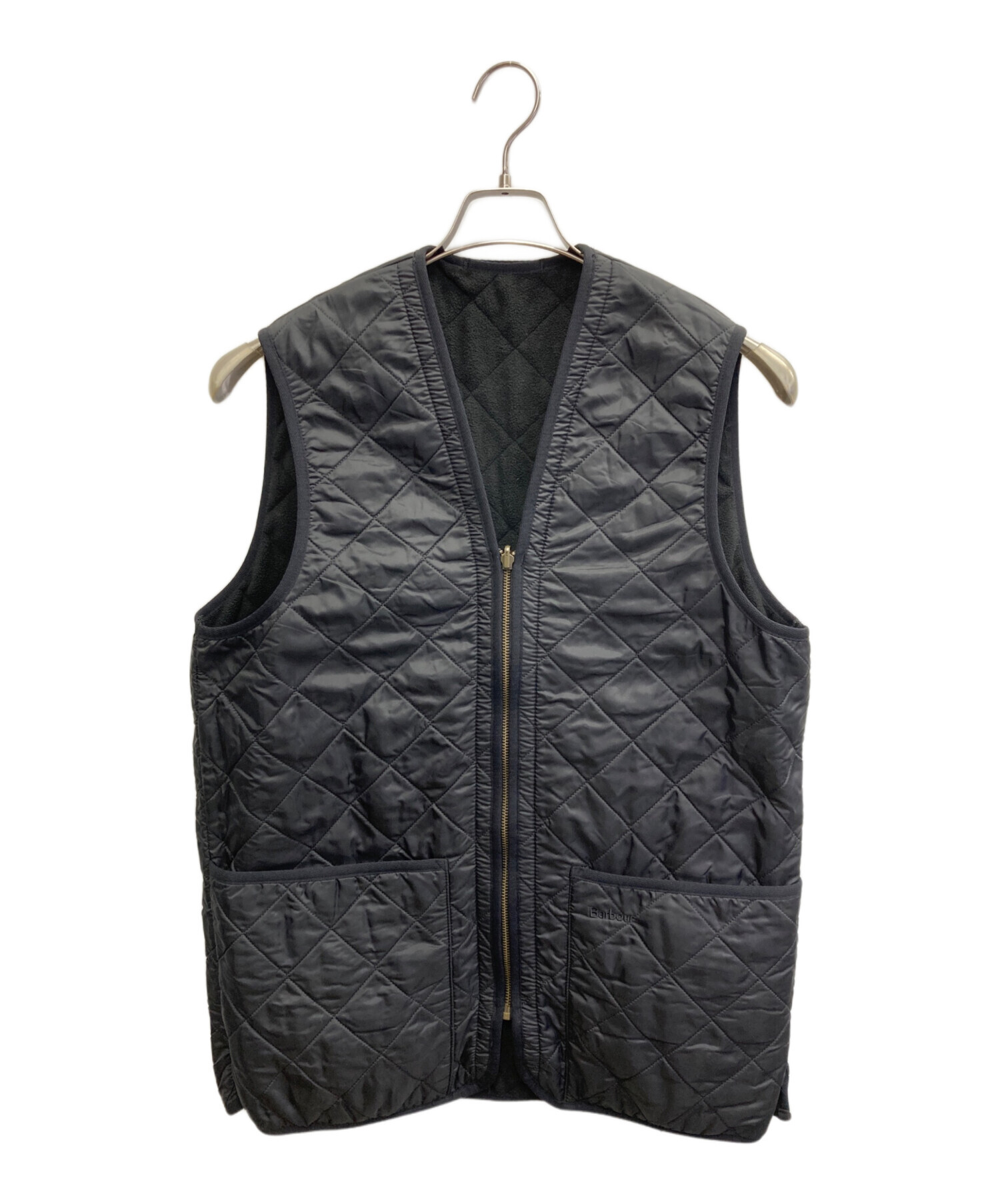 中古・古着通販】Barbour (バブアー) キルティングベスト ブラック