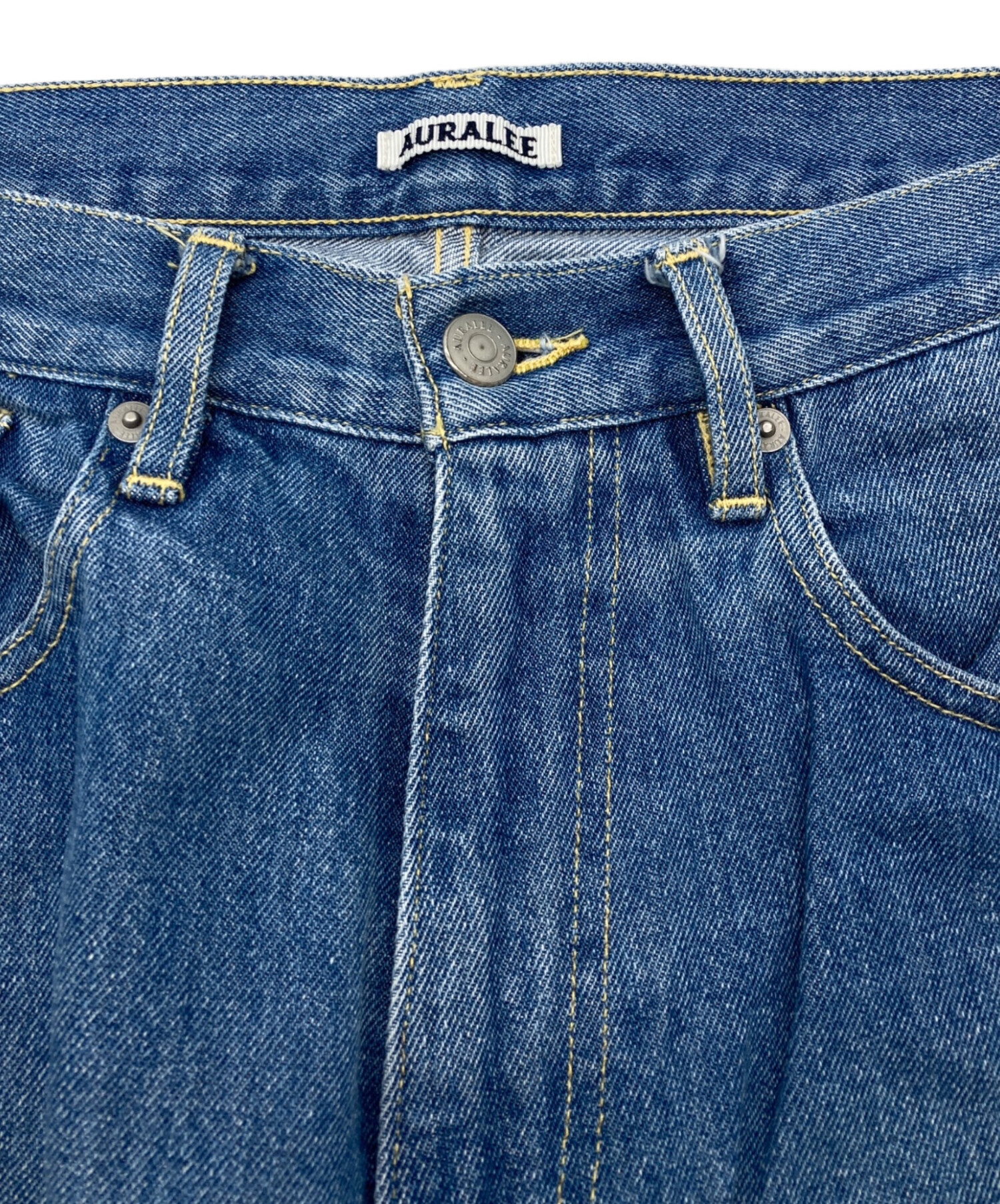 中古・古着通販】AURALEE (オーラリー) WASHED HARD TWIST DENIM 5P