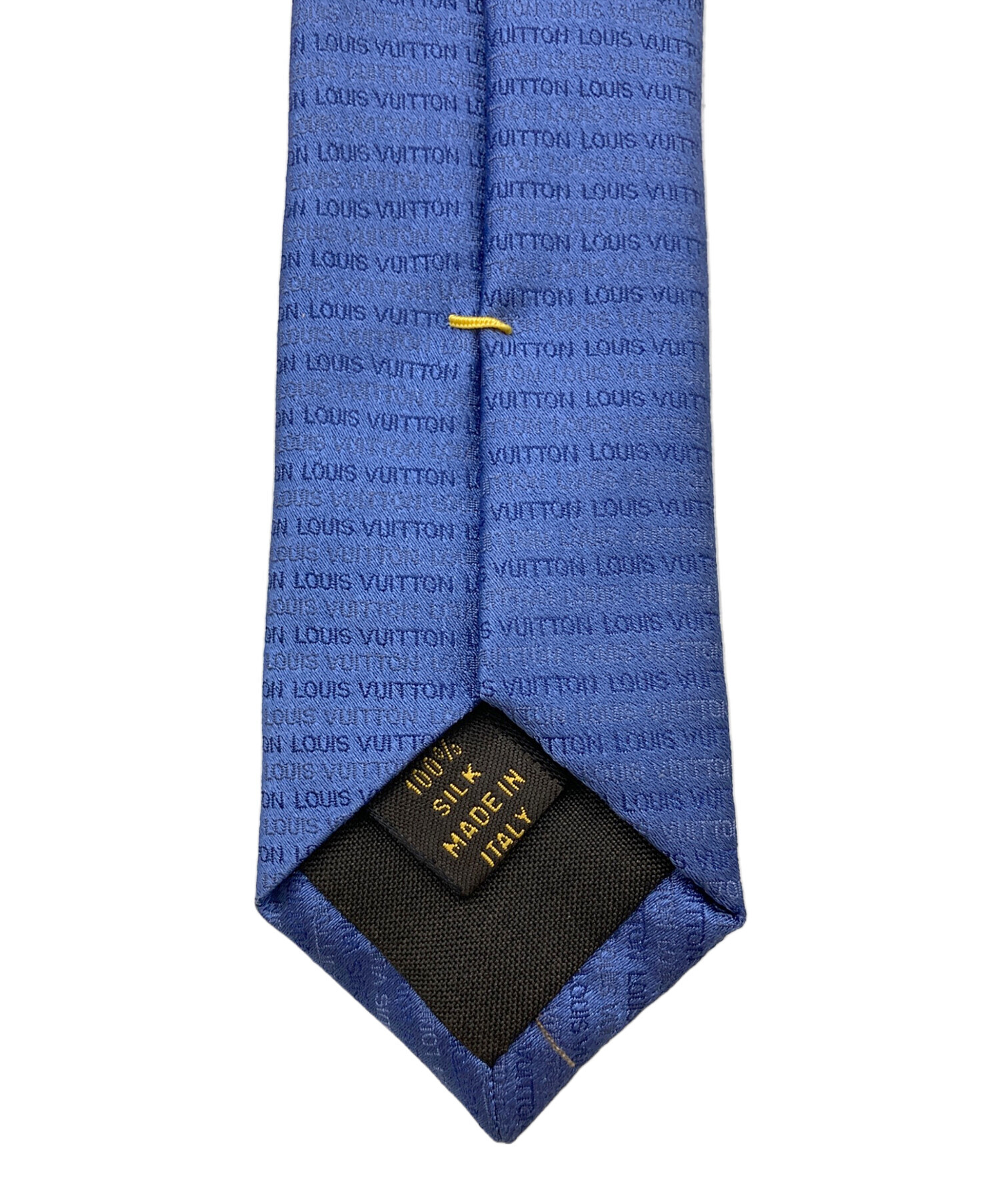中古・古着通販】LOUIS VUITTON (ルイ ヴィトン) ネクタイ ブルー