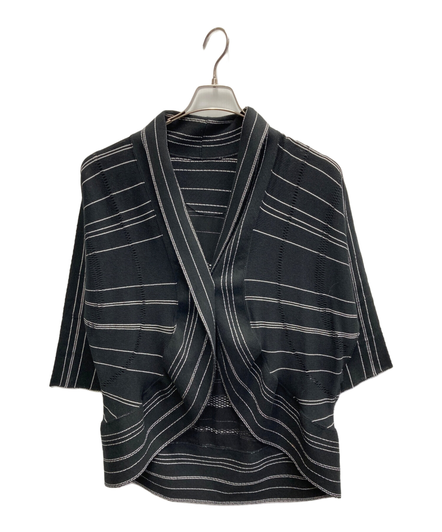 中古・古着通販】ISSEY MIYAKE (イッセイミヤケ) ストライプニット
