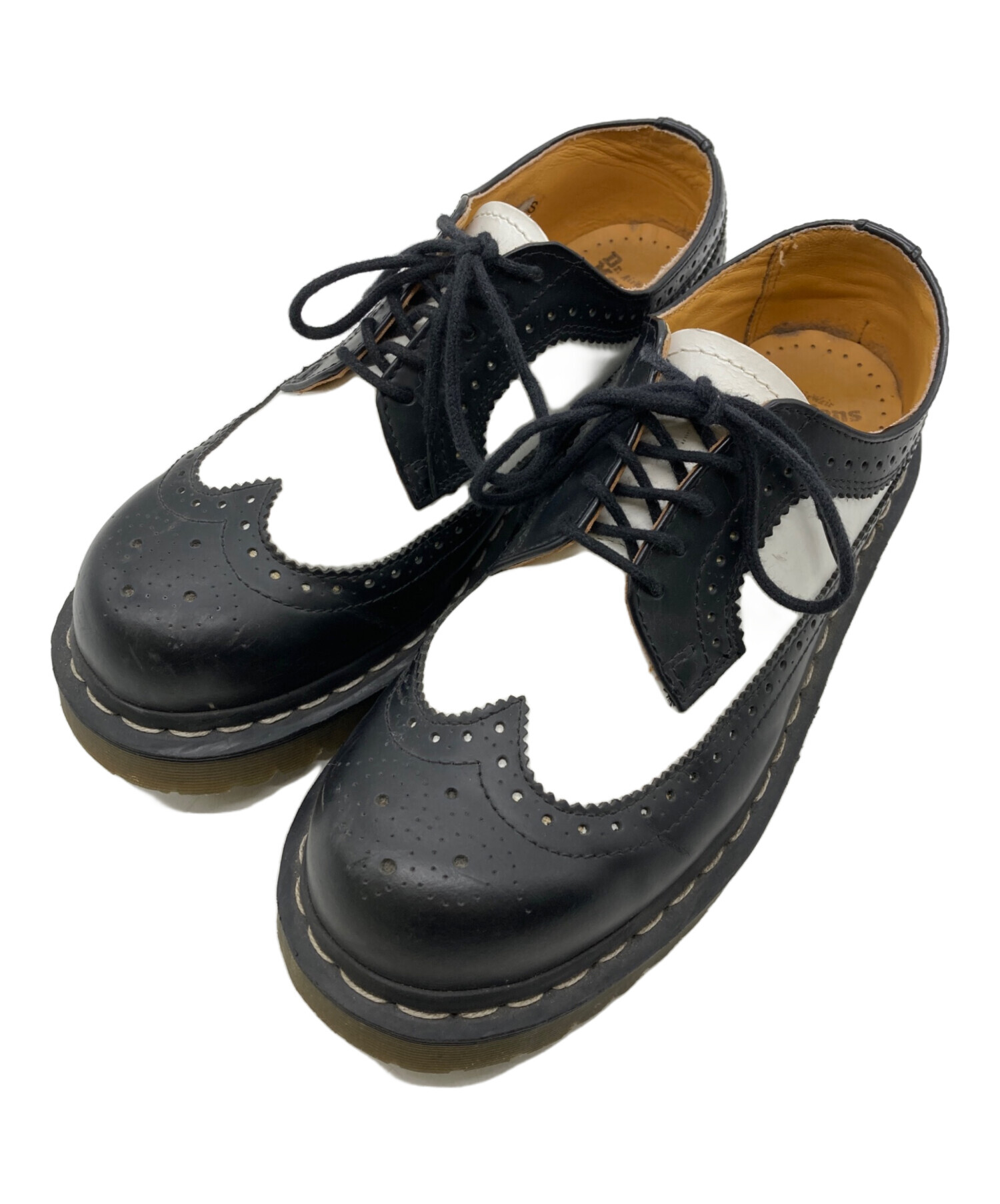 ドクターマーチン ウィングチップ 10458 ローカット UK6 25cm 新品 中古・古着通販】Dr.Martens (ドクターマーチン) 10458 ウィングチップ