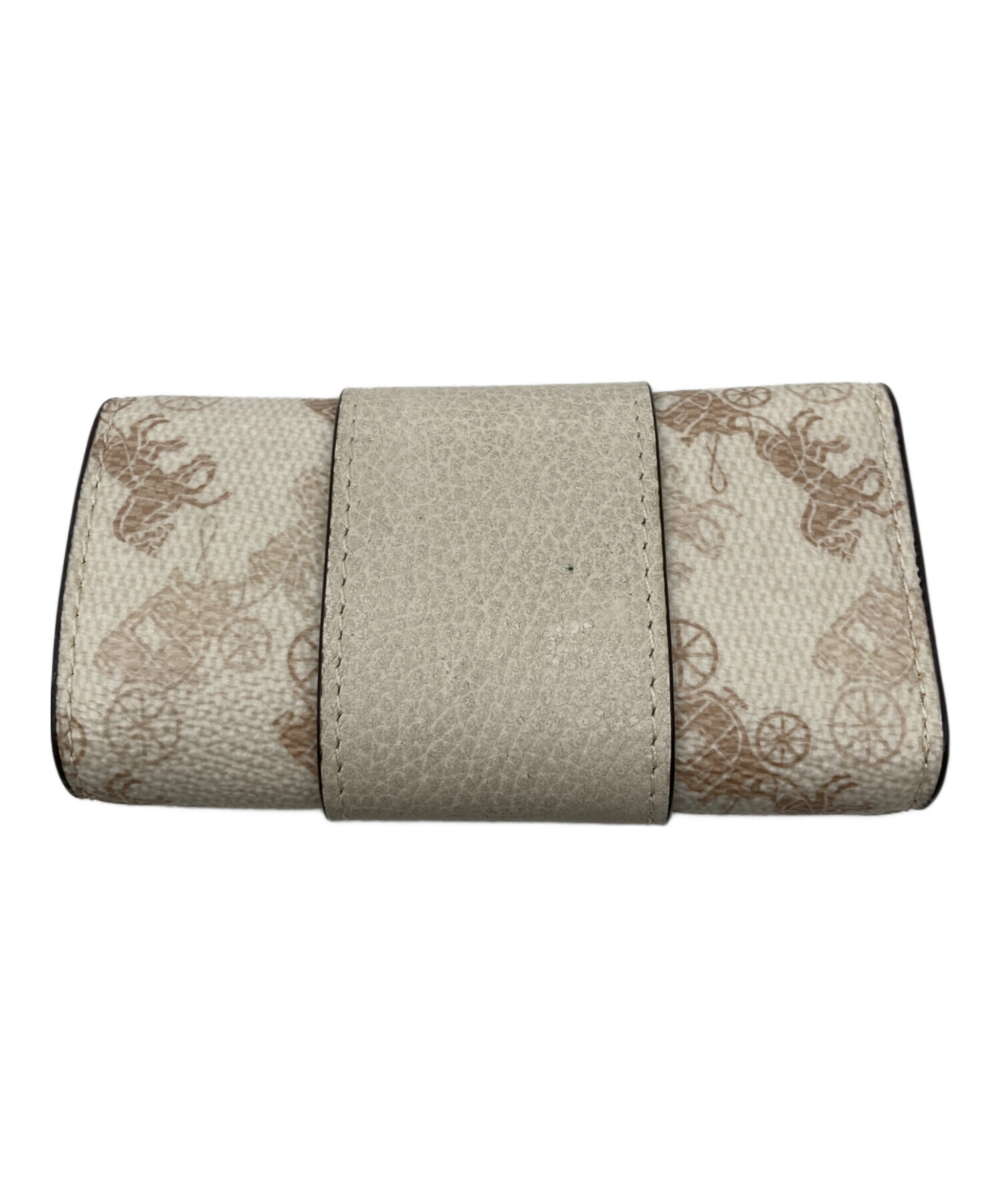 中古・古着通販】COACH (コーチ) 6連キーケース ベージュ｜ブランド