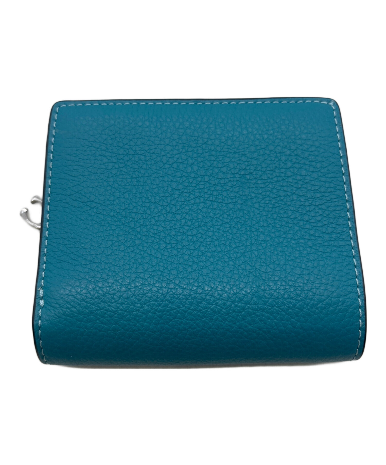 中古・古着通販】COACH (コーチ) 2つ折り財布 ブルー｜ブランド・古着