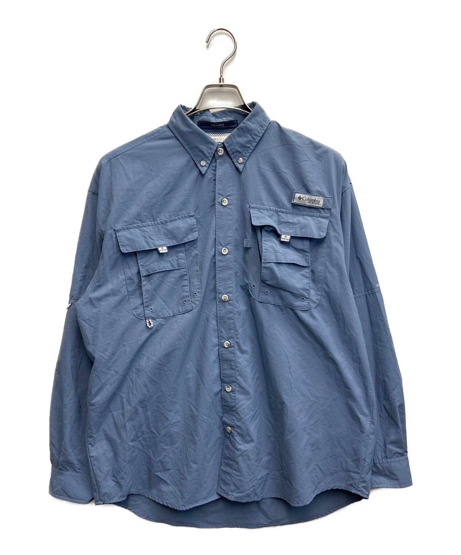中古・古着通販】Columbia (コロンビア) PFG シャツ ブルー サイズ:M