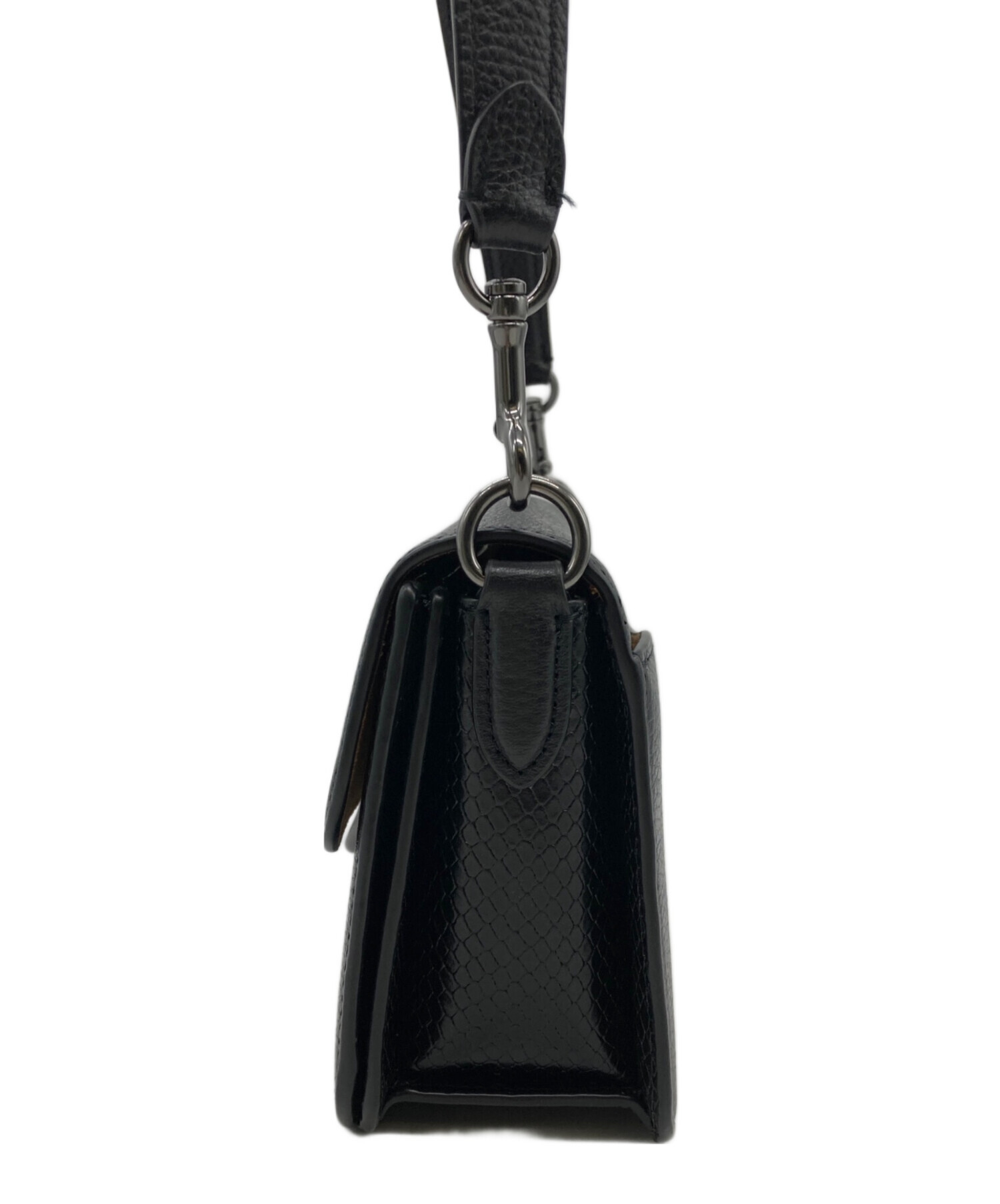 中古・古着通販】COACH (コーチ) モーガン ショルダー バッグ ブラック 