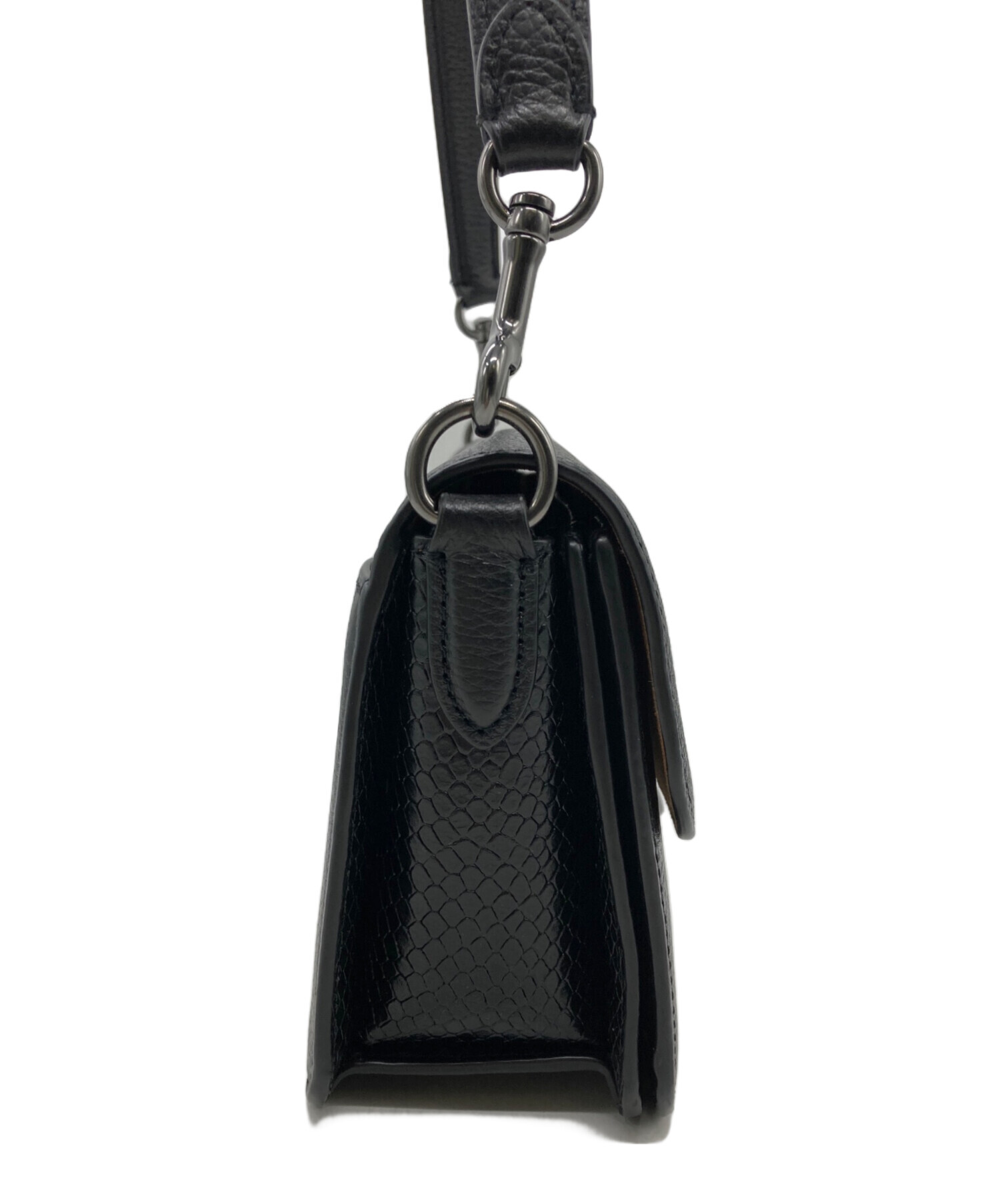 中古・古着通販】COACH (コーチ) モーガン ショルダー バッグ ブラック 