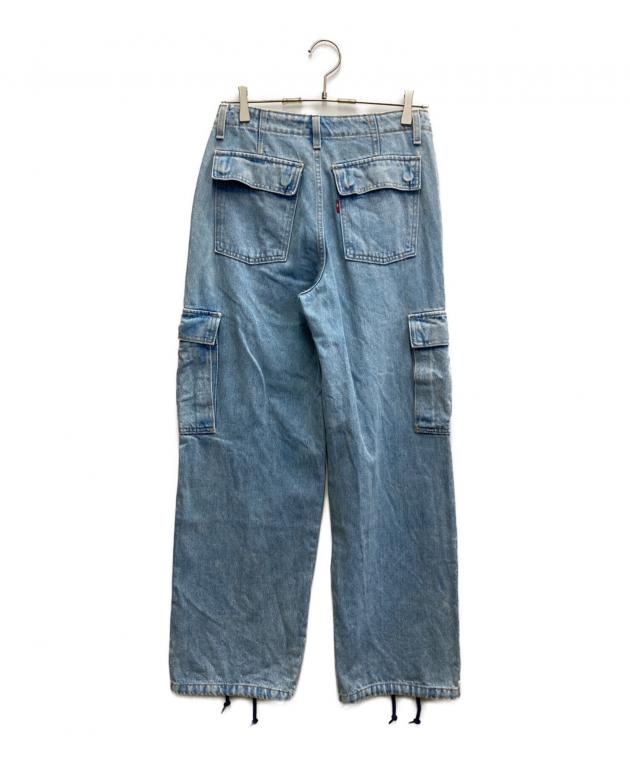 中古・古着通販】LEVI'S (リーバイス) デニムカーゴパンツ スカイ