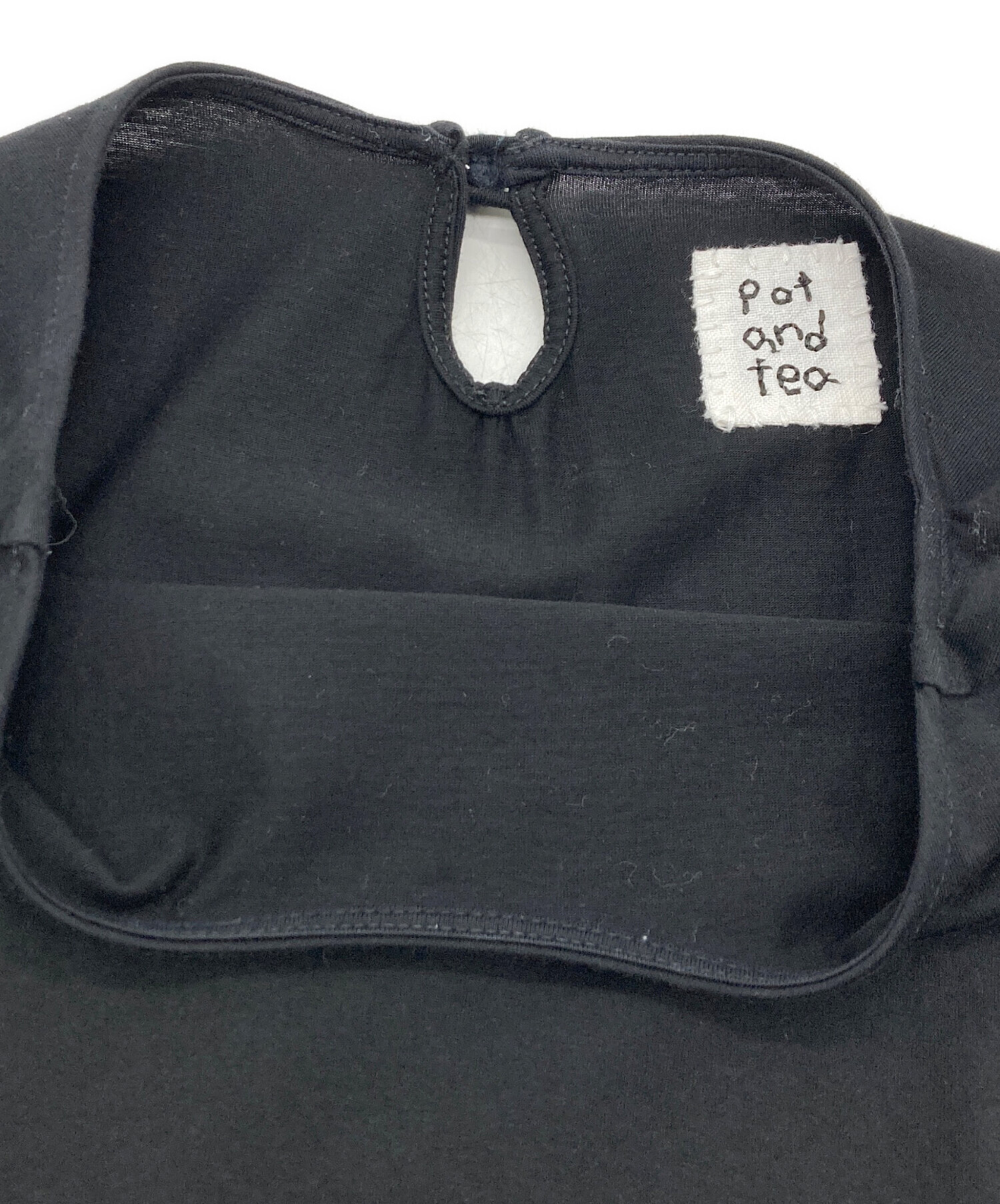 中古・古着通販】POT AND TEA (ポットアンドティー) 半袖ブラウス