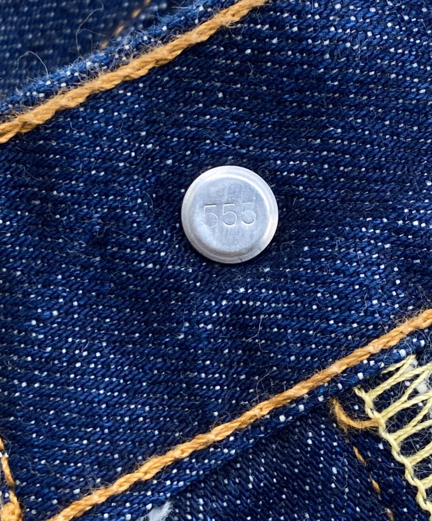 中古・古着通販】LEVI'S (リーバイス) USA製 517 デニムパンツ BIGE 釦
