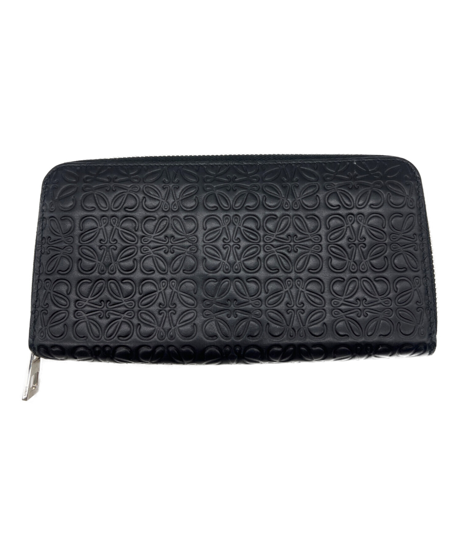 中古・古着通販】LOEWE (ロエベ) アナグラム/長財布 ブラック 