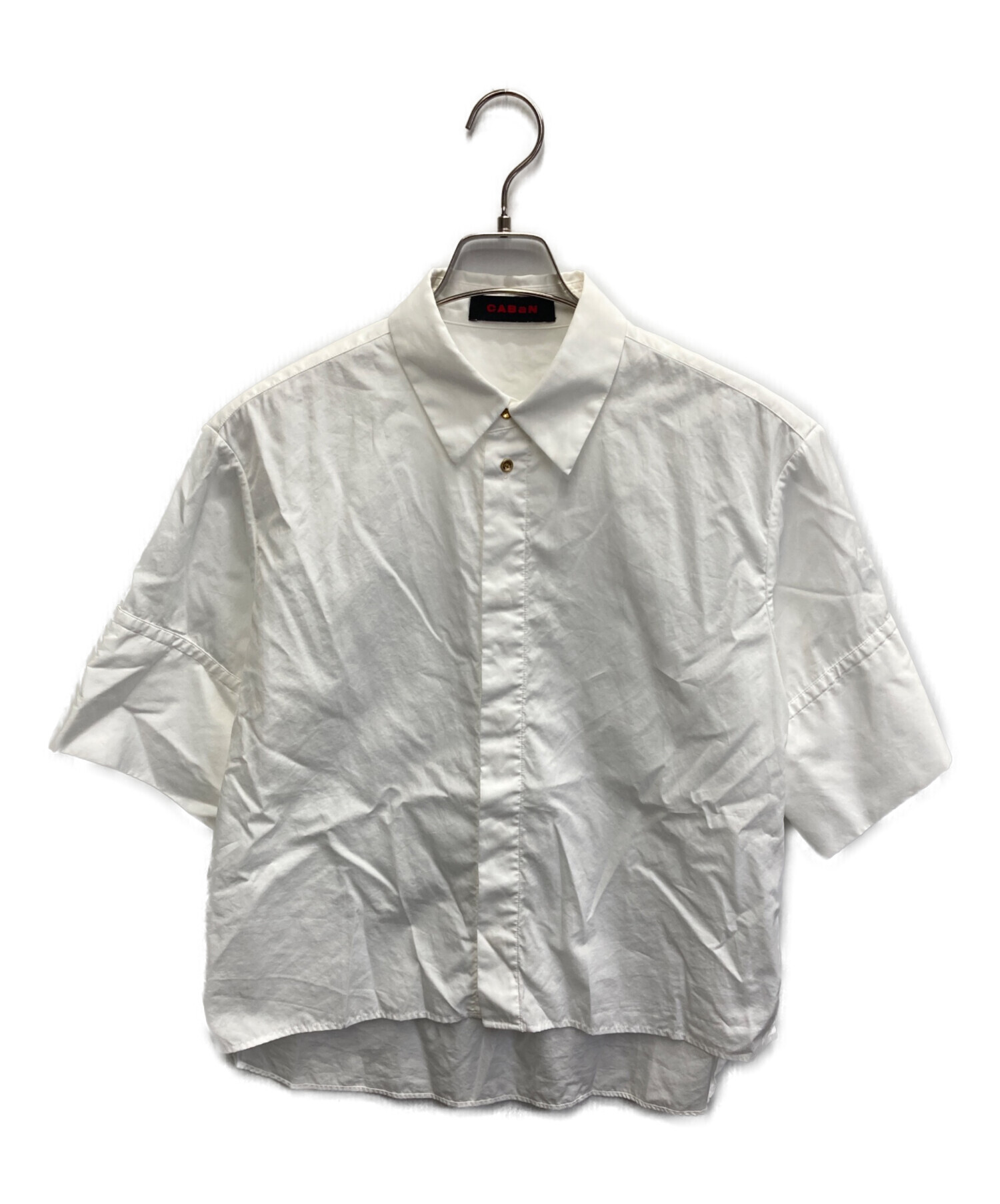 中古・古着通販】CABAN (キャバン) コットンタイプライター 半袖シャツ