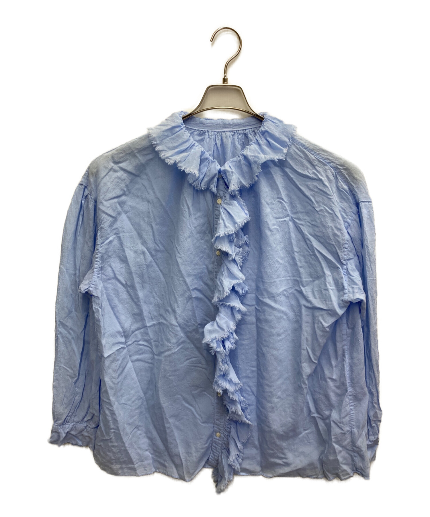 中古・古着通販】Veritecoeur (ヴェリテクール) フリルブラウス 26SS